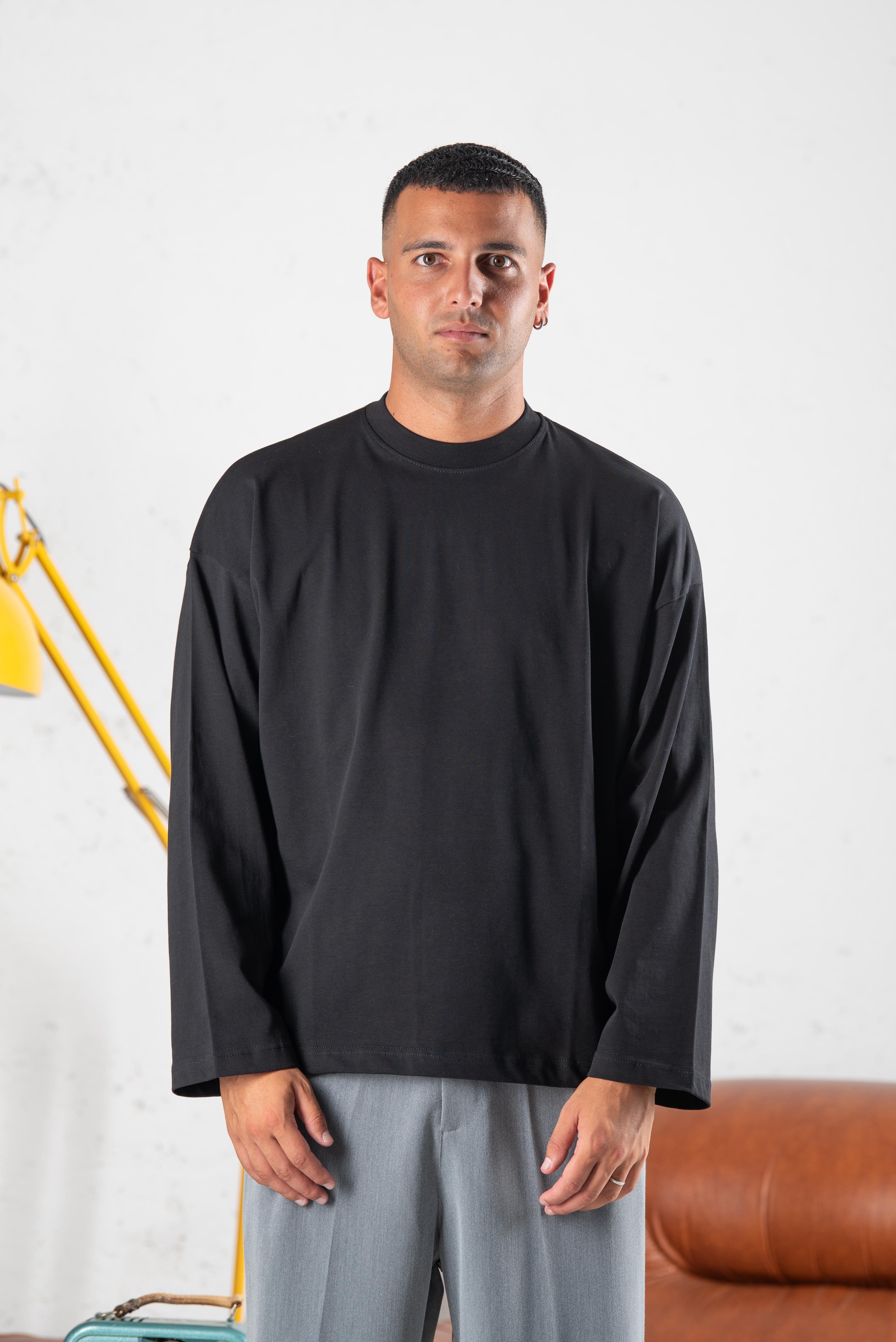 Longsleeve mezzo collo NJB