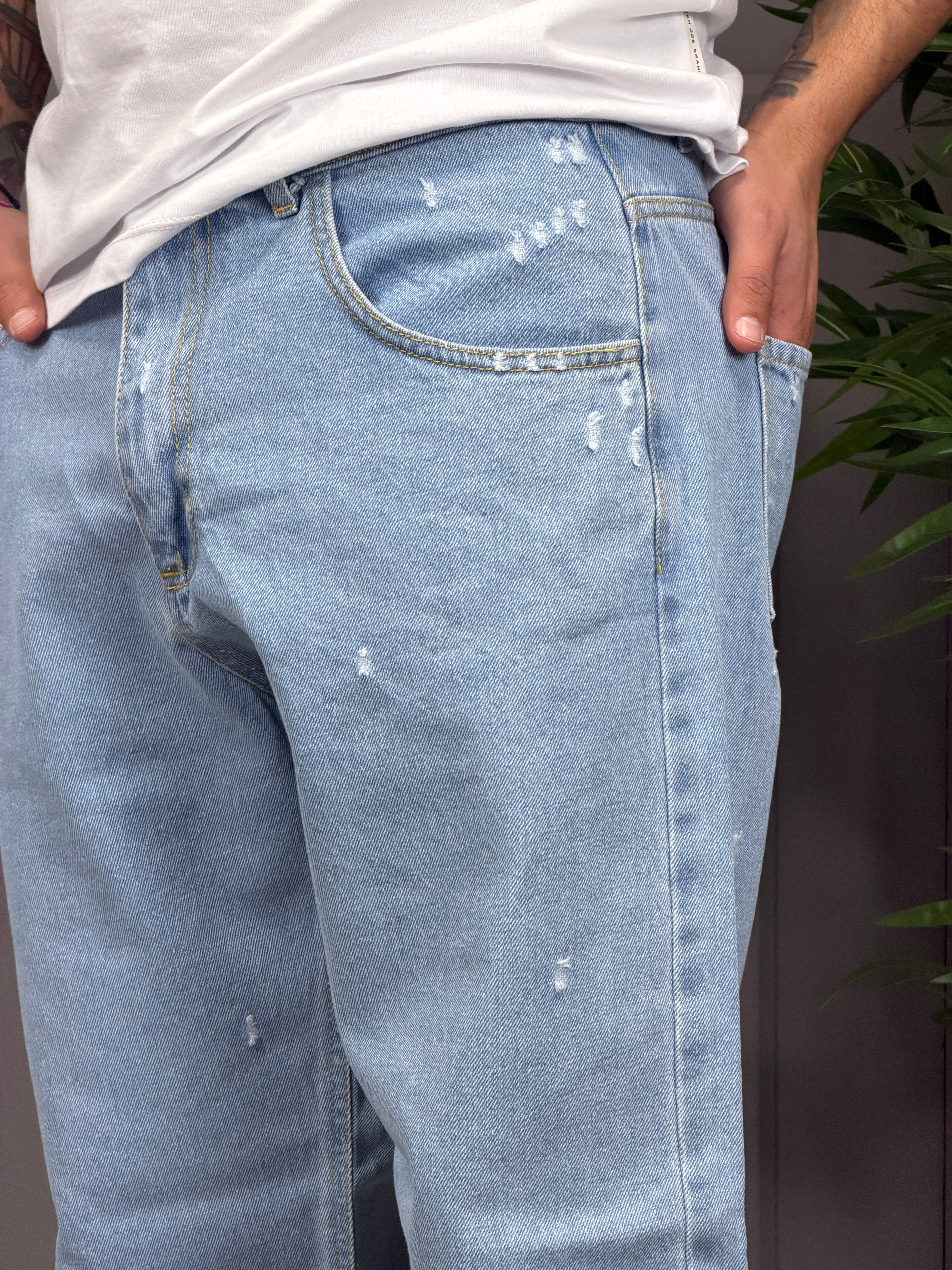 Jeans porto rotture NJB