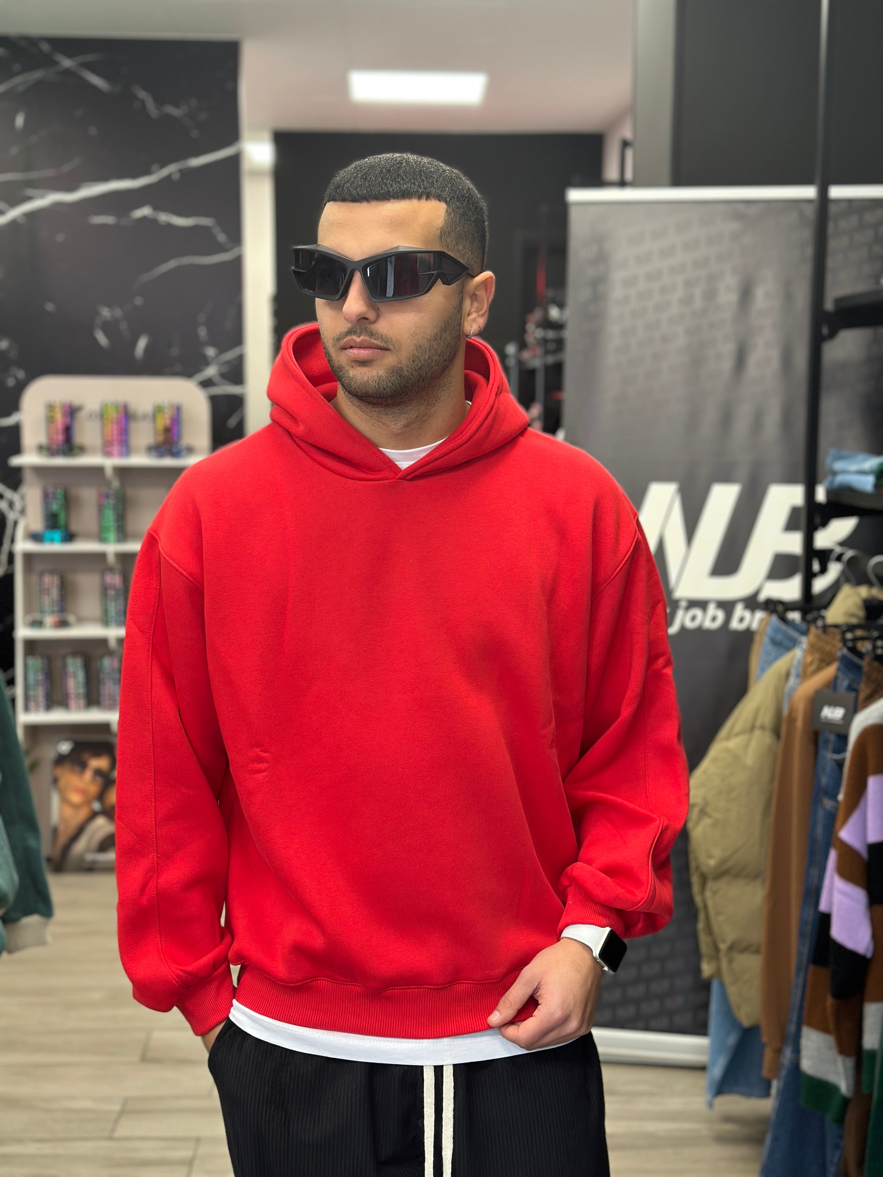 Felpa basic crop NJB