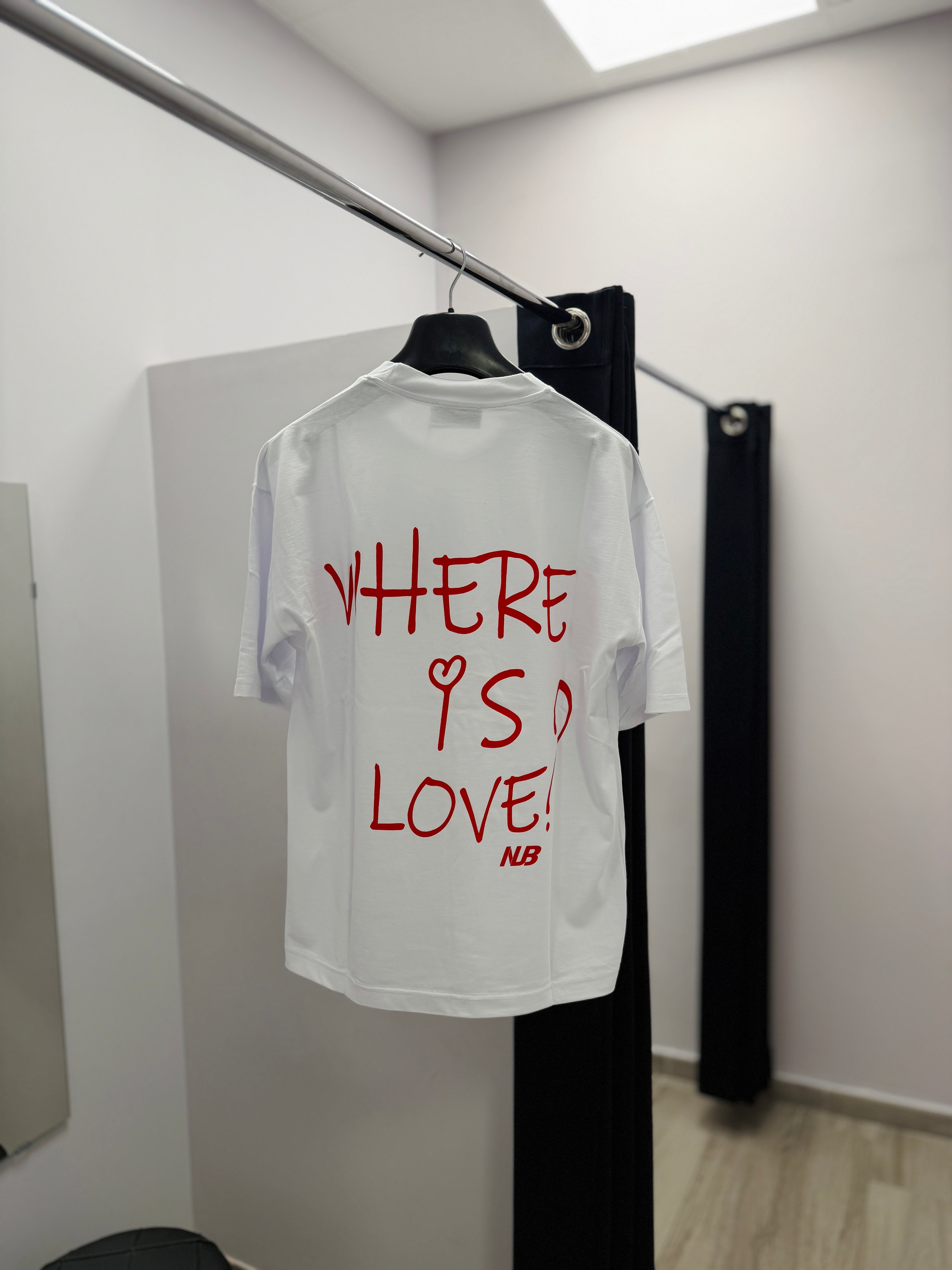 T-shirt “Where is Love?” NJB