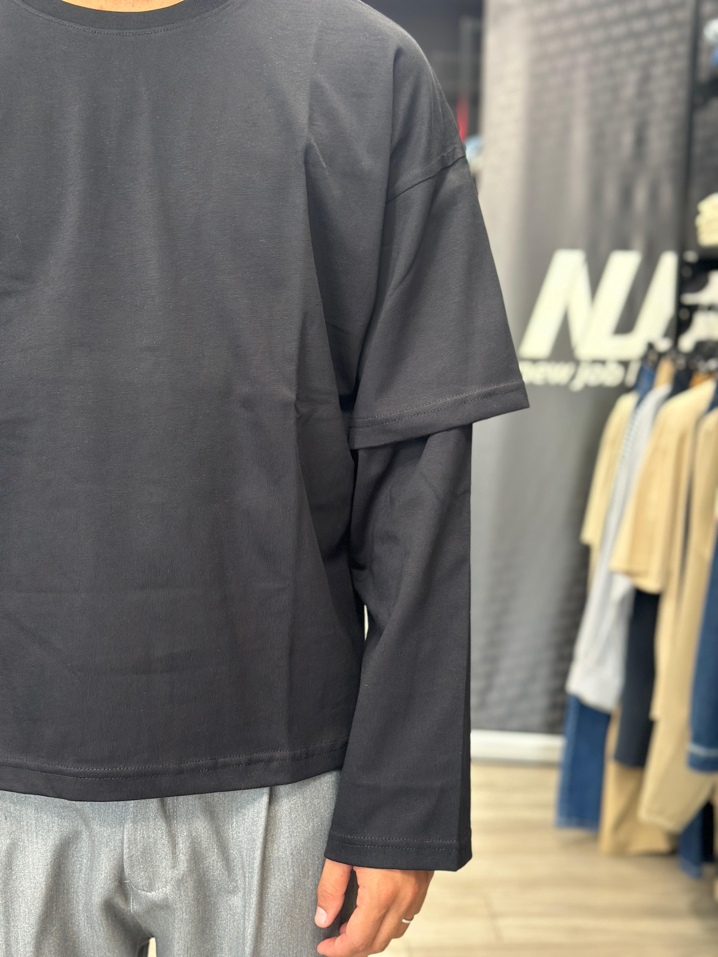 Longsleeve crop NJB
