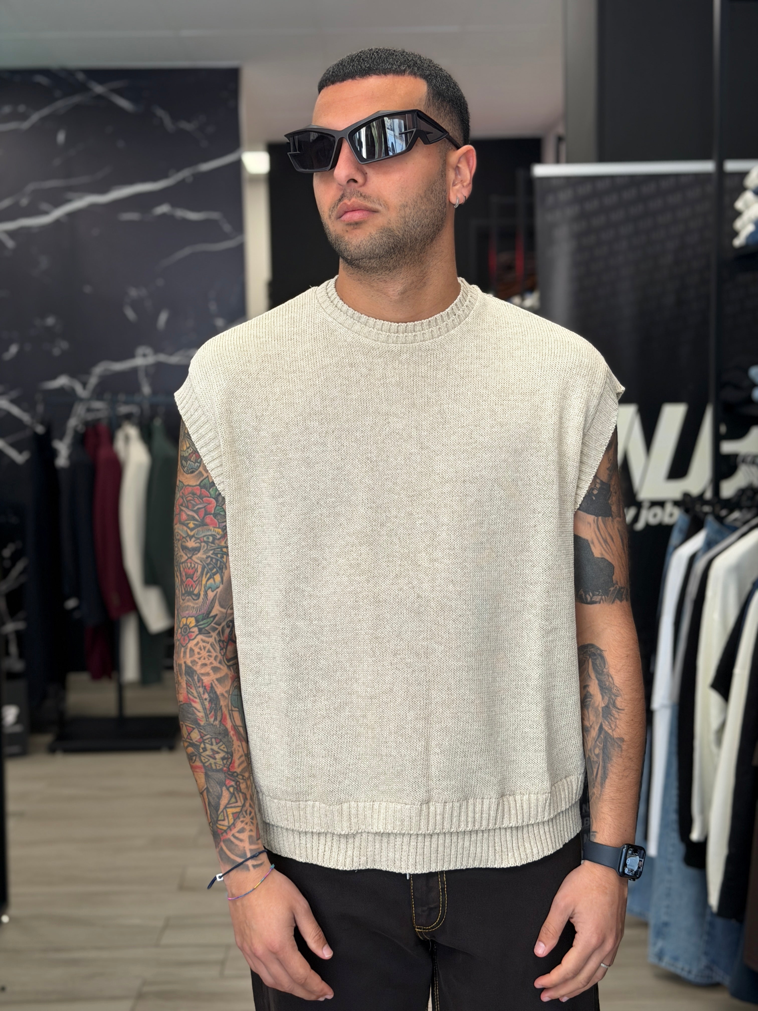 Smanicato con doppia balza NJB