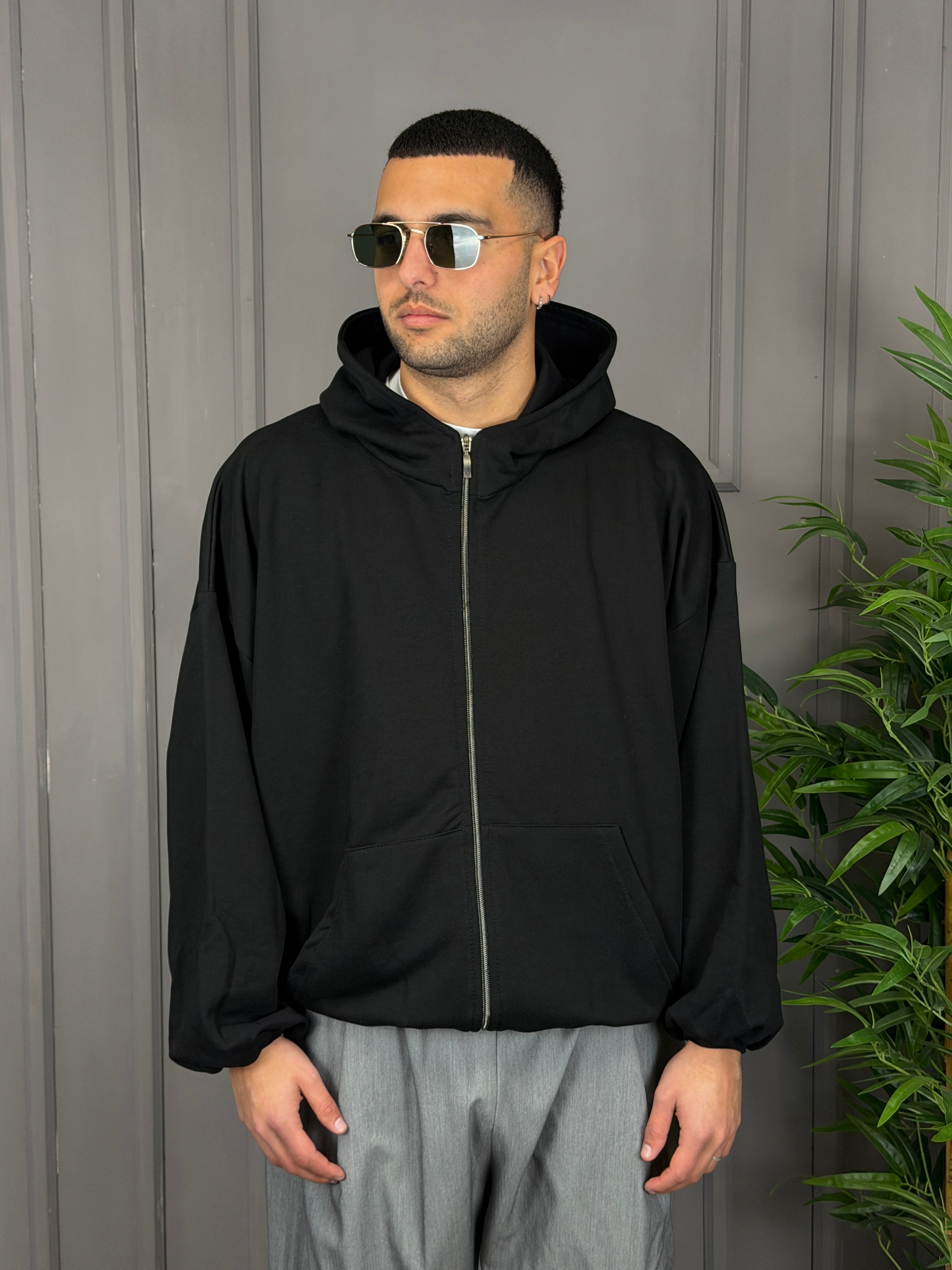 Felpa zip Berlino NJB