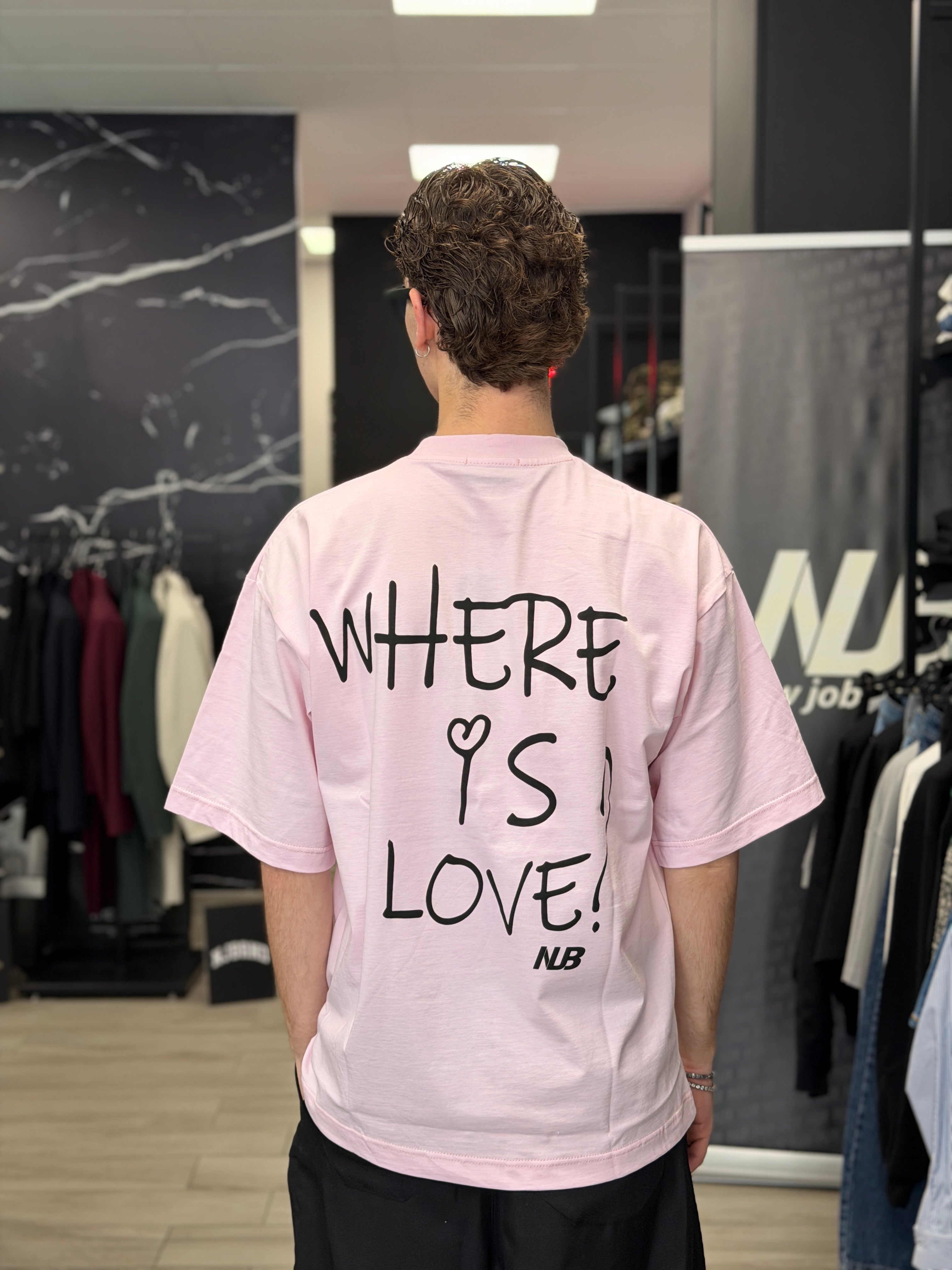 T-shirt WHERE IS LOVE NJB