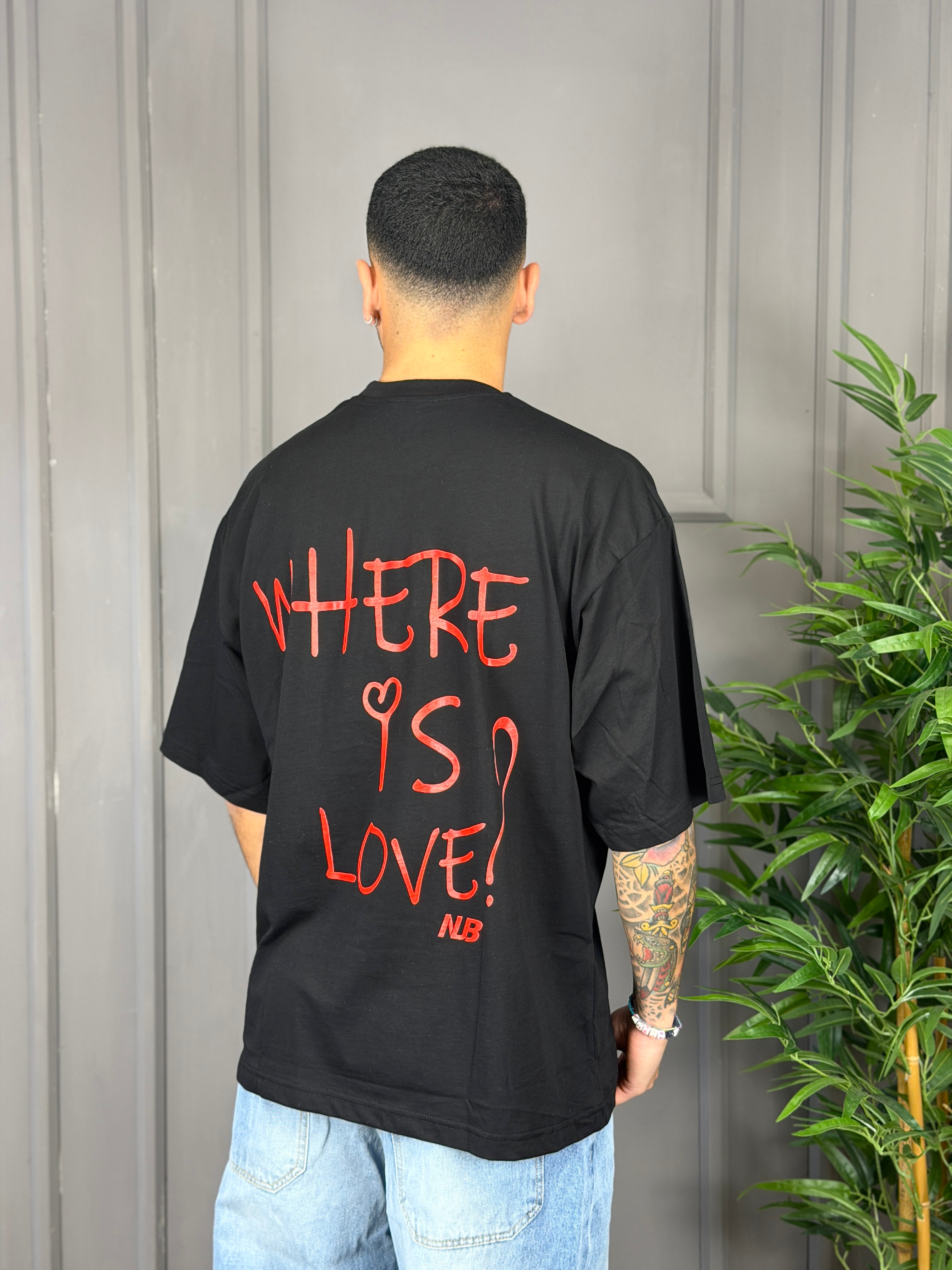 T-shirt “Where is Love?” NJB