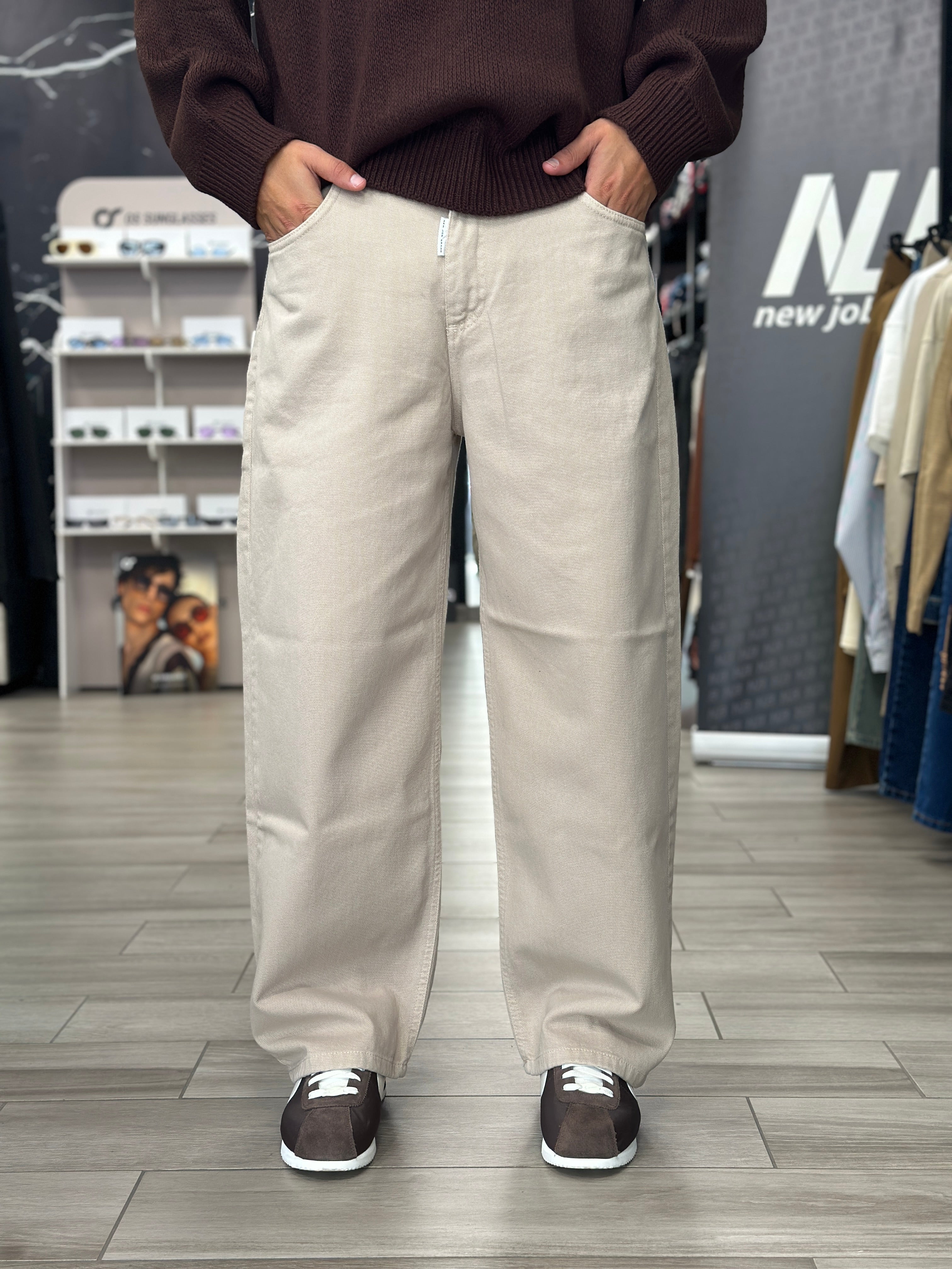 Jeans balen bull sabbia NJB