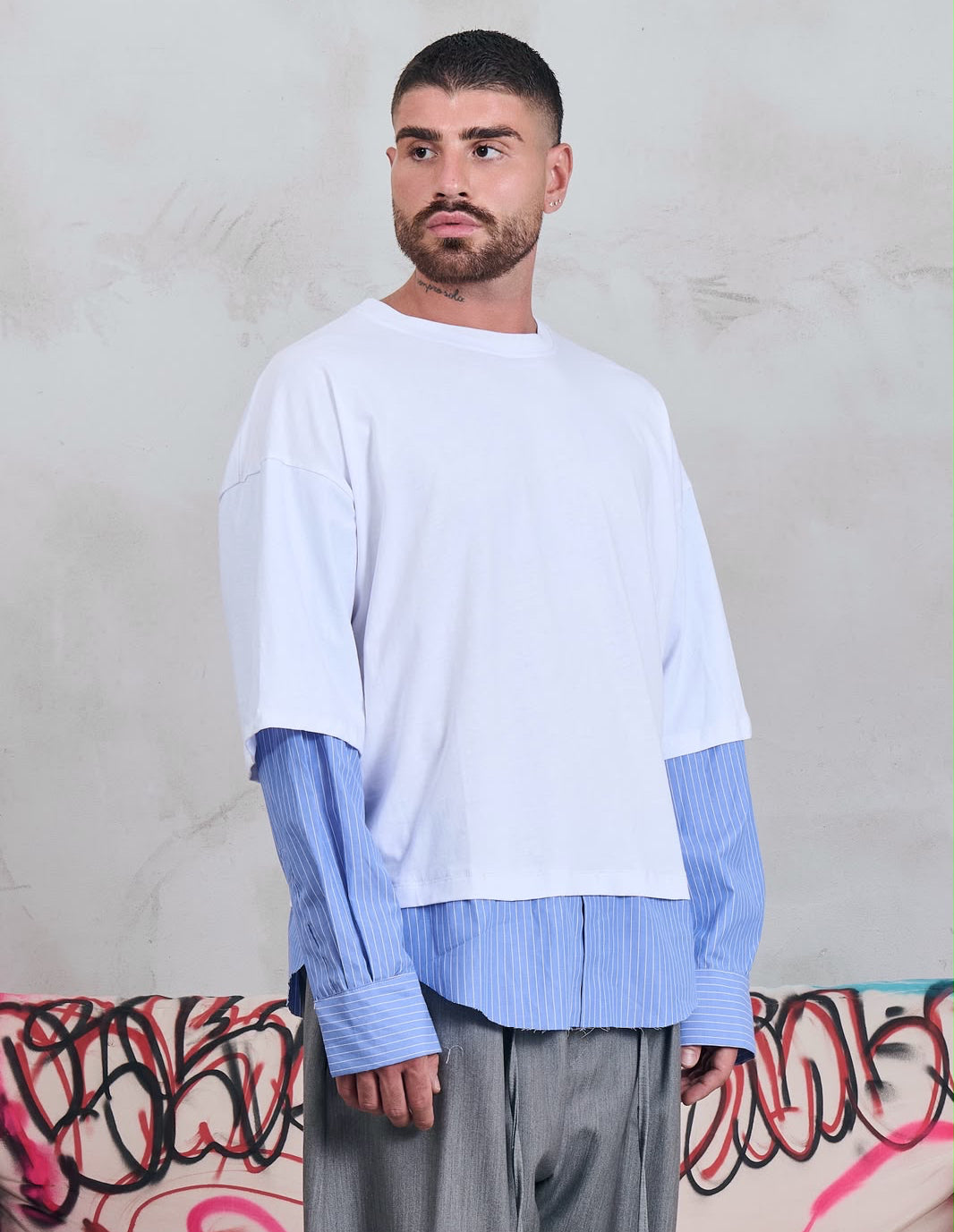 Longsleeve camicia NJB