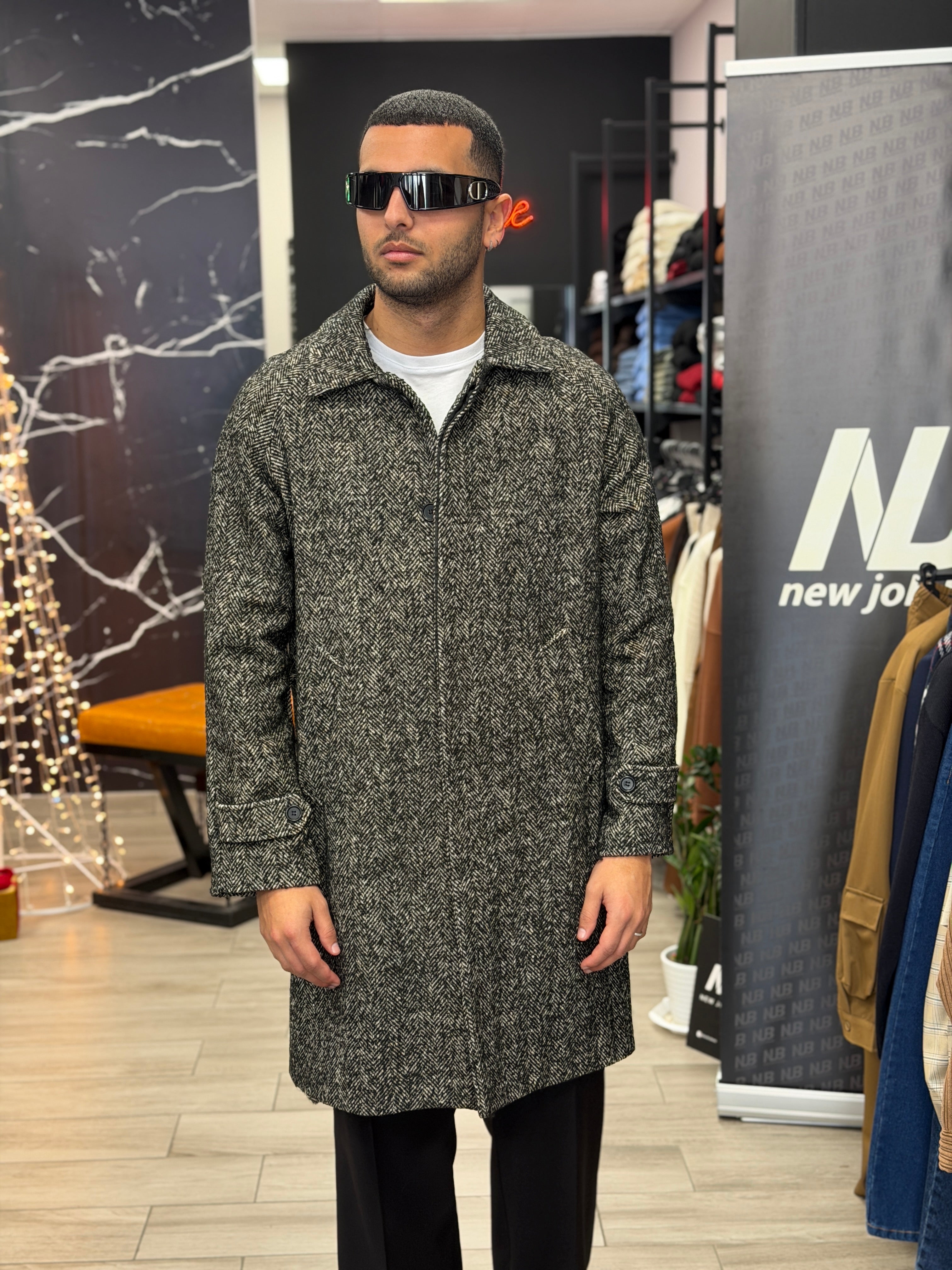 Cappotto spigato NJB