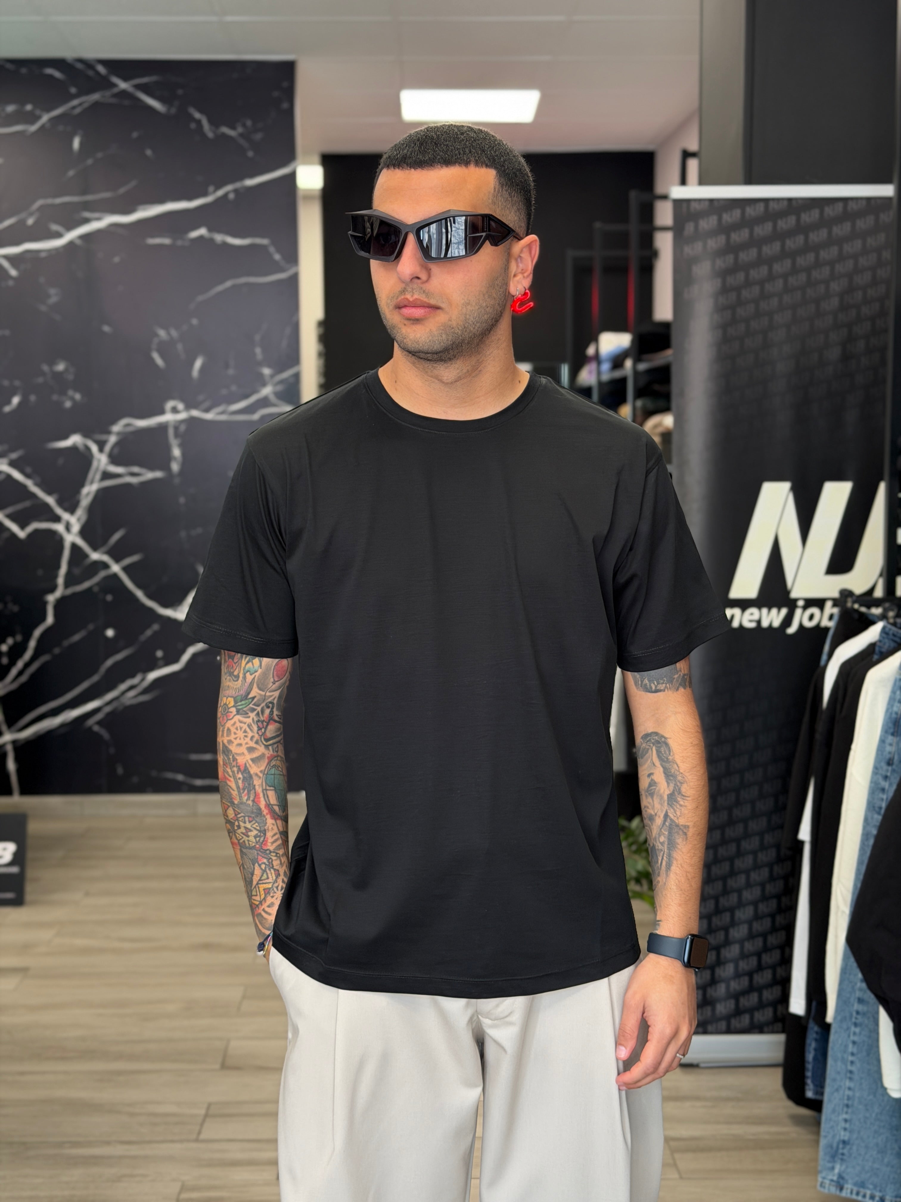 T-shirt mercerizzata NJB