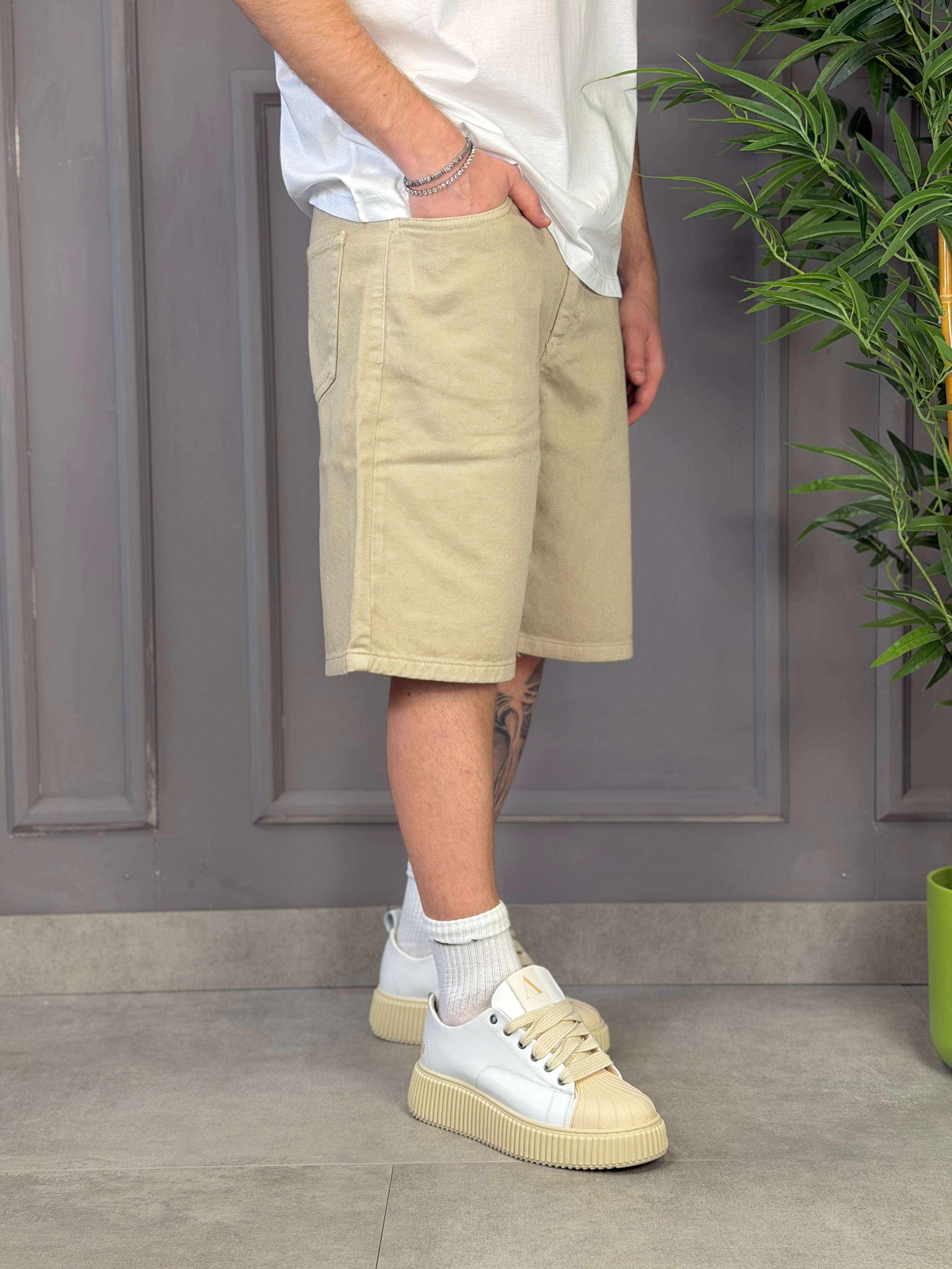 Bermuda denim Balen NJB