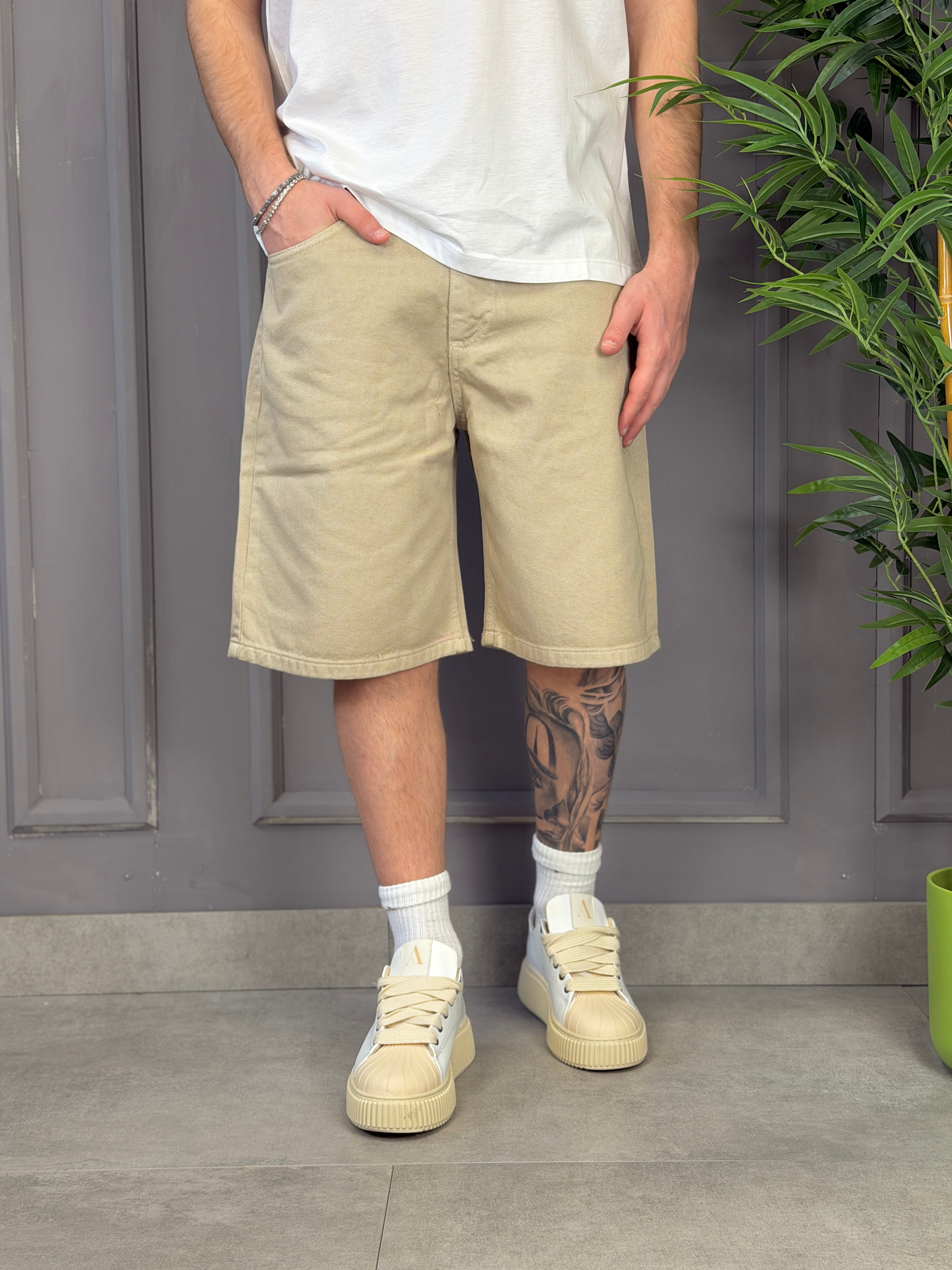 Bermuda denim Balen NJB