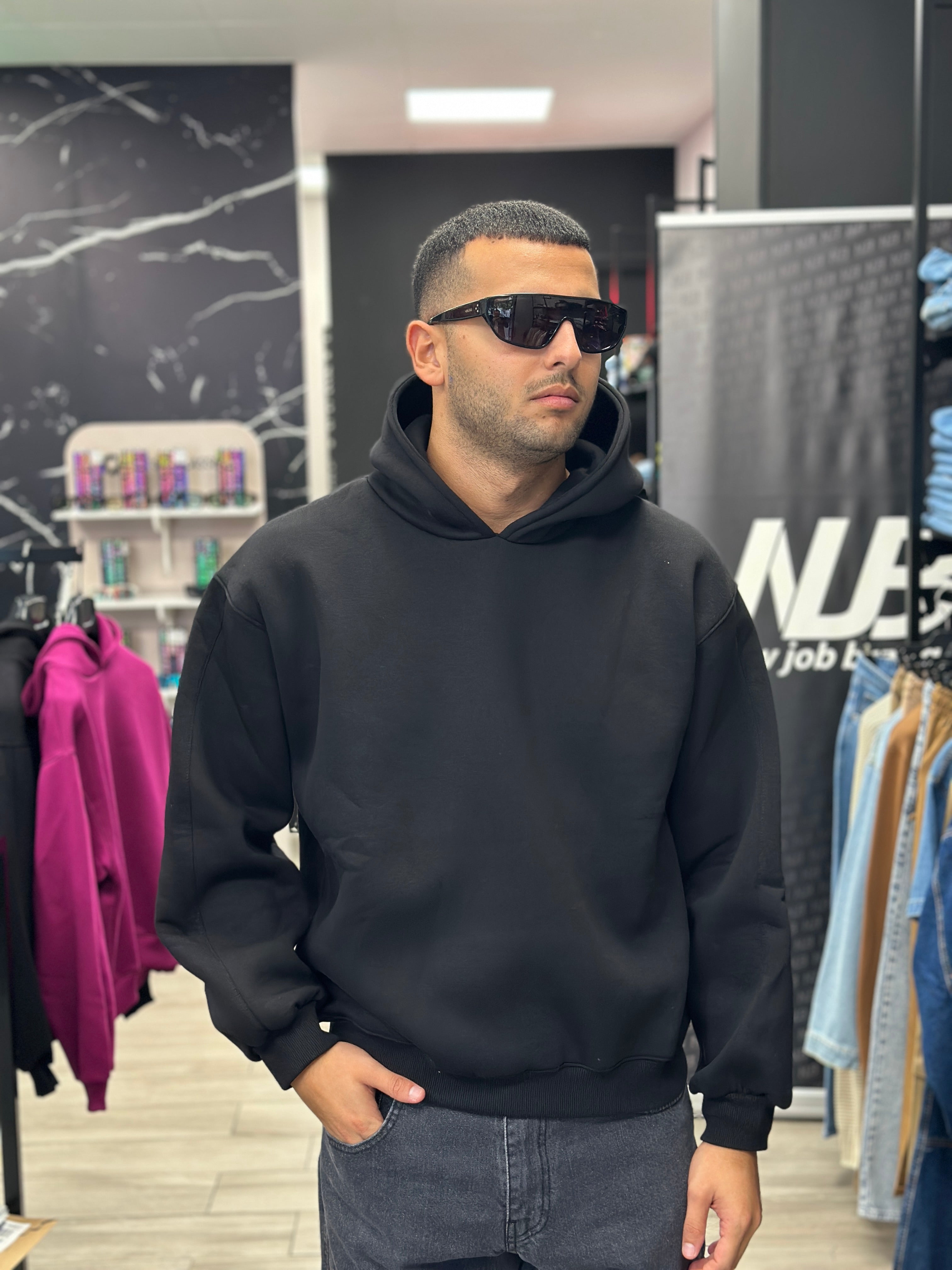 Felpa basic crop NJB