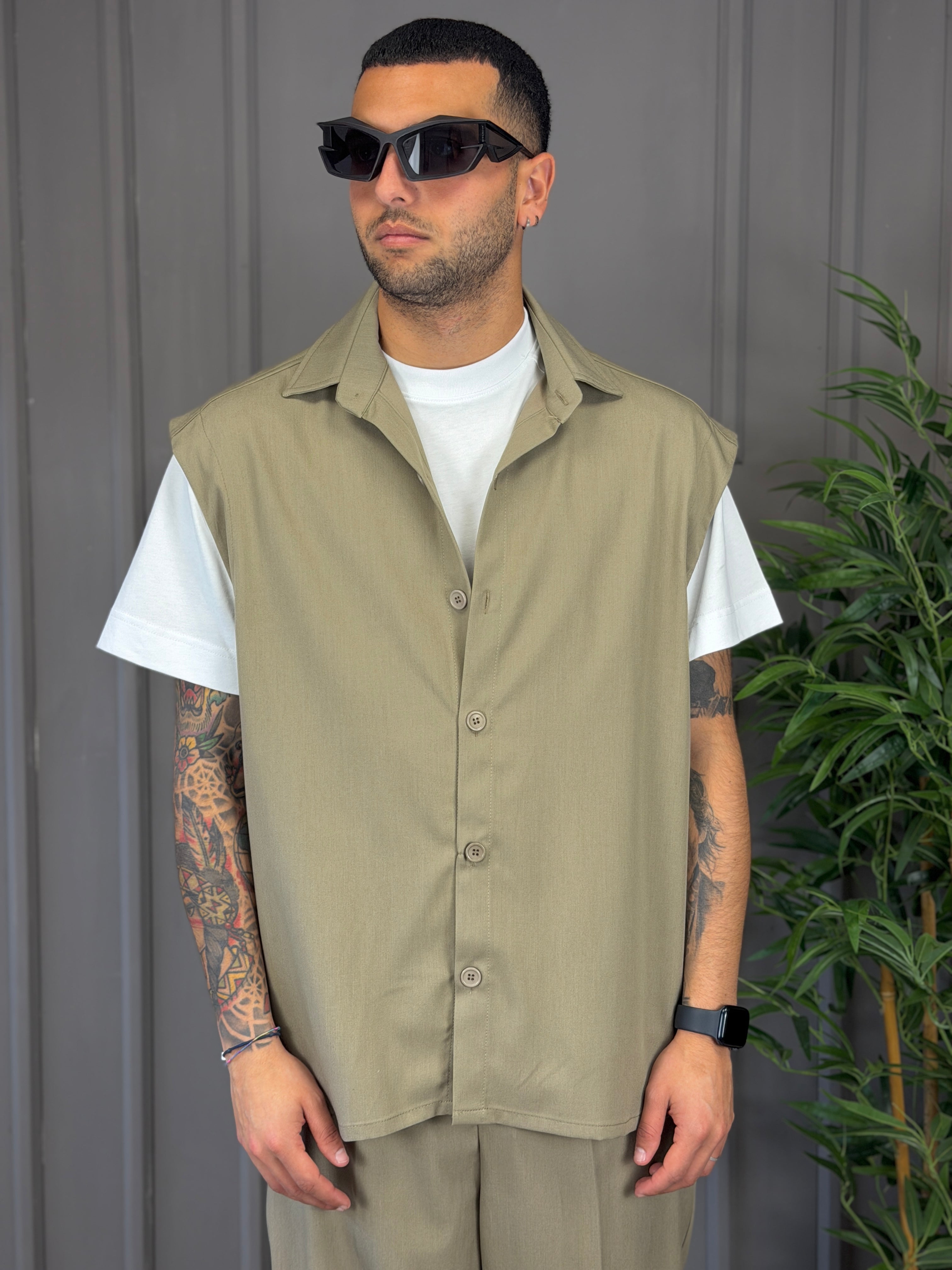 Smanicato camicia turk