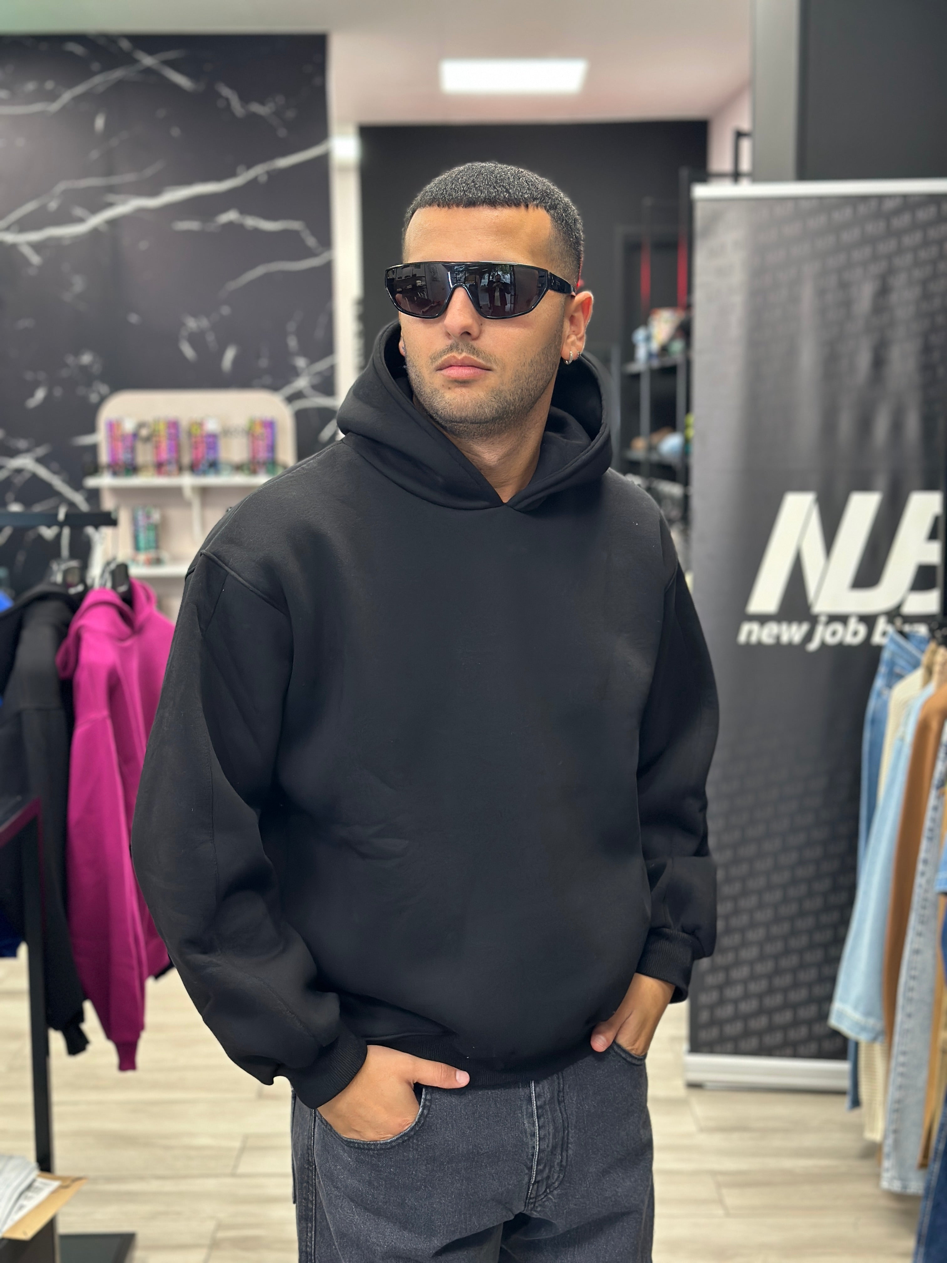 Felpa basic crop NJB