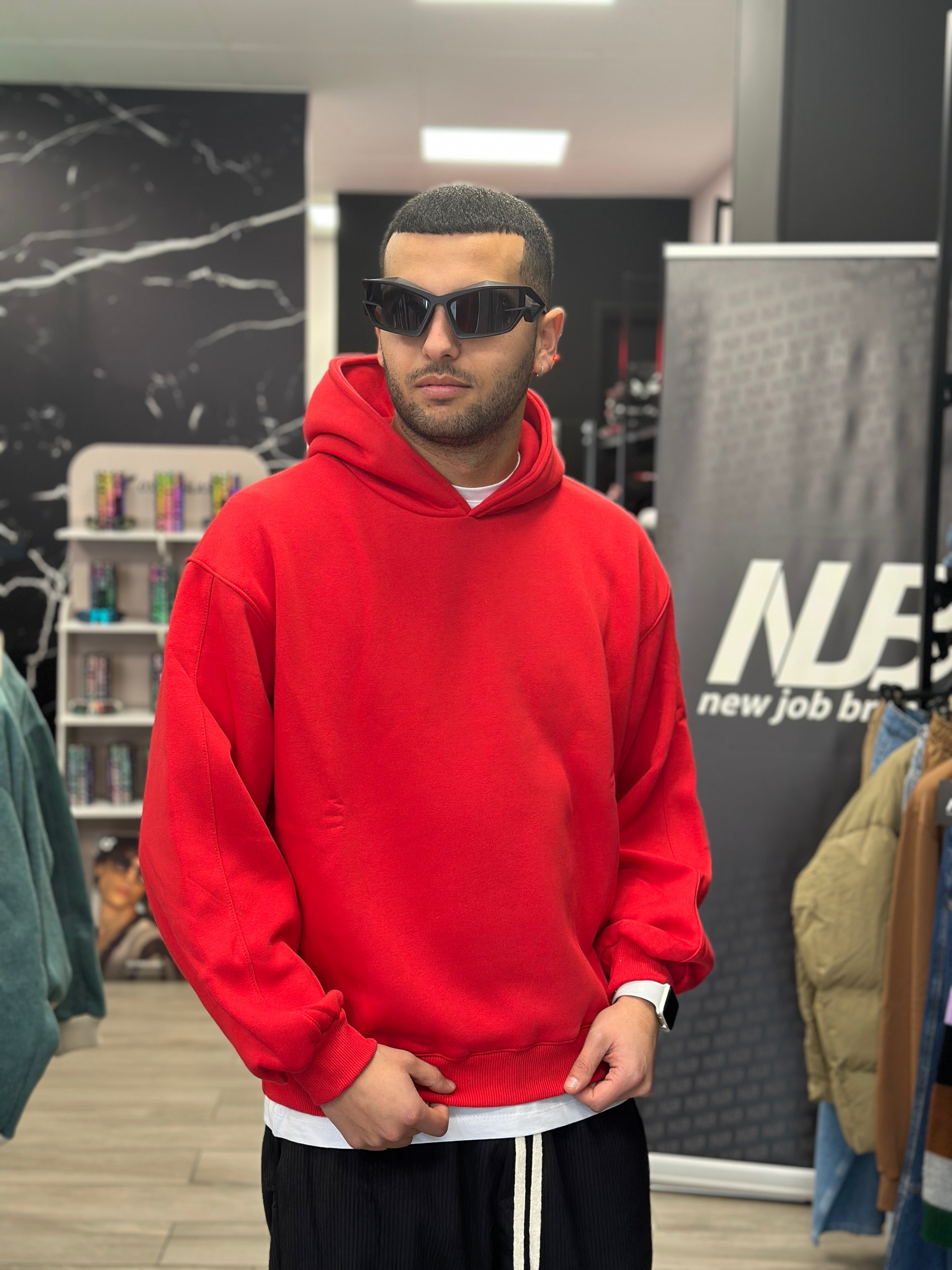 Felpa basic crop NJB