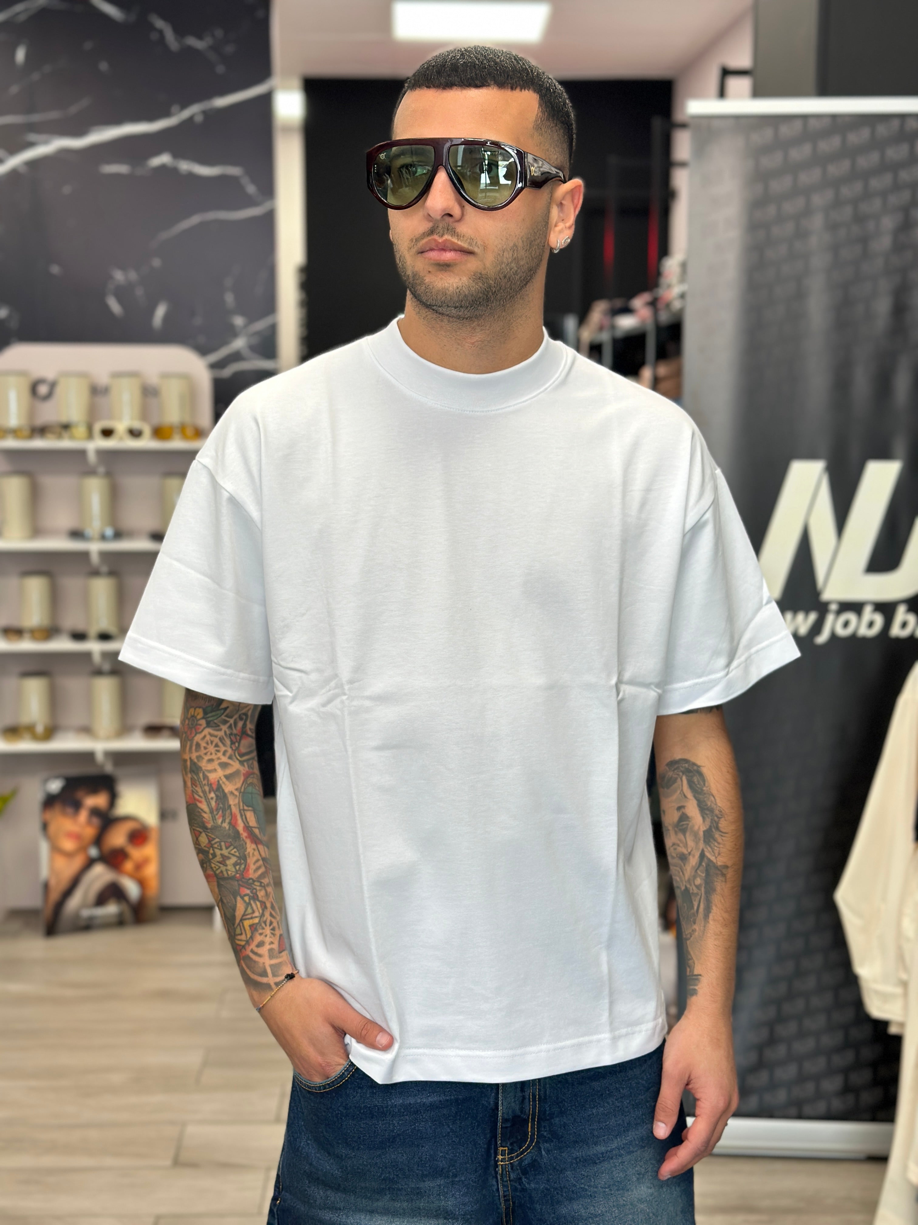 T-shirt mezzo collo NJB