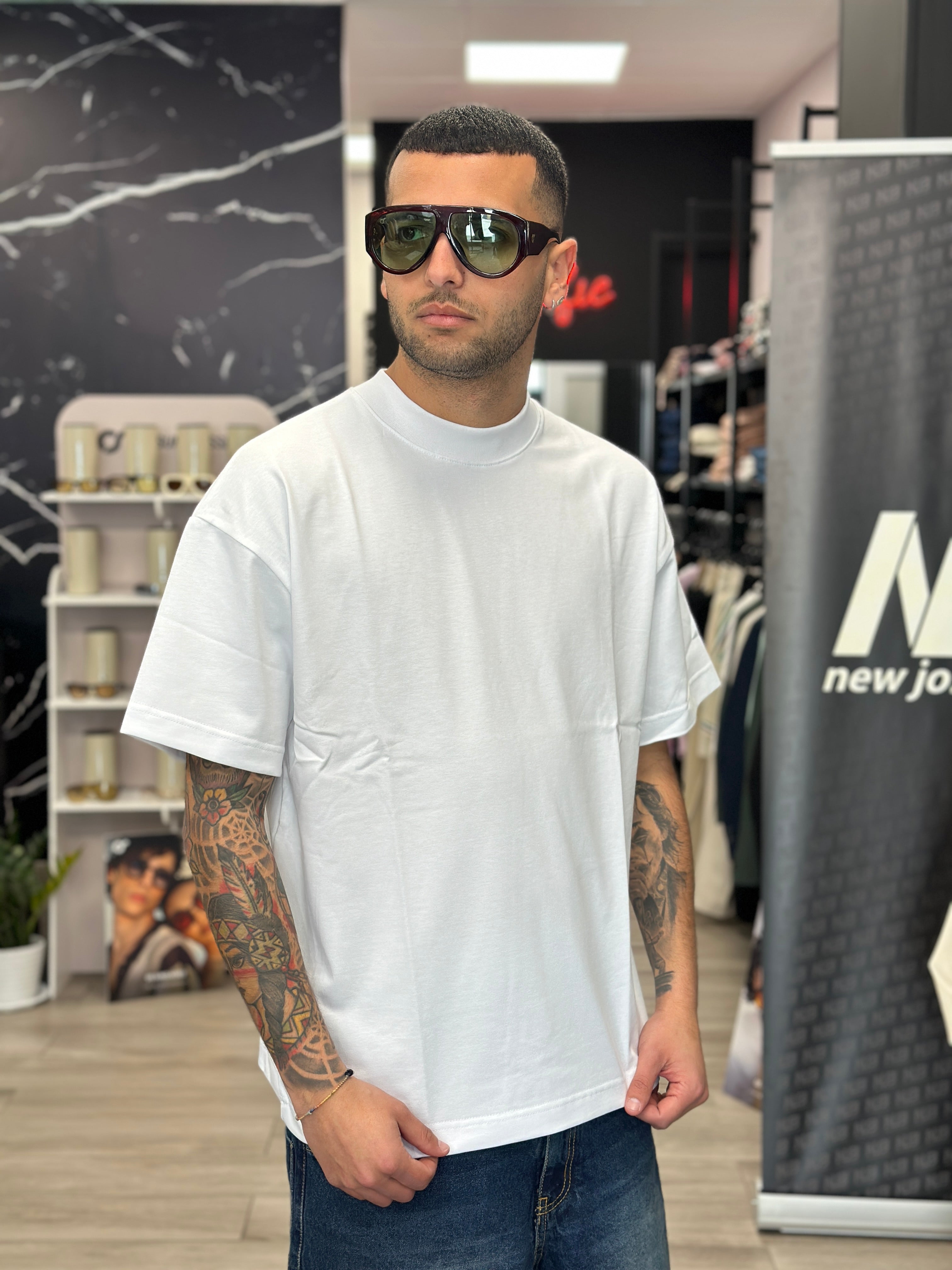T-shirt mezzo collo NJB