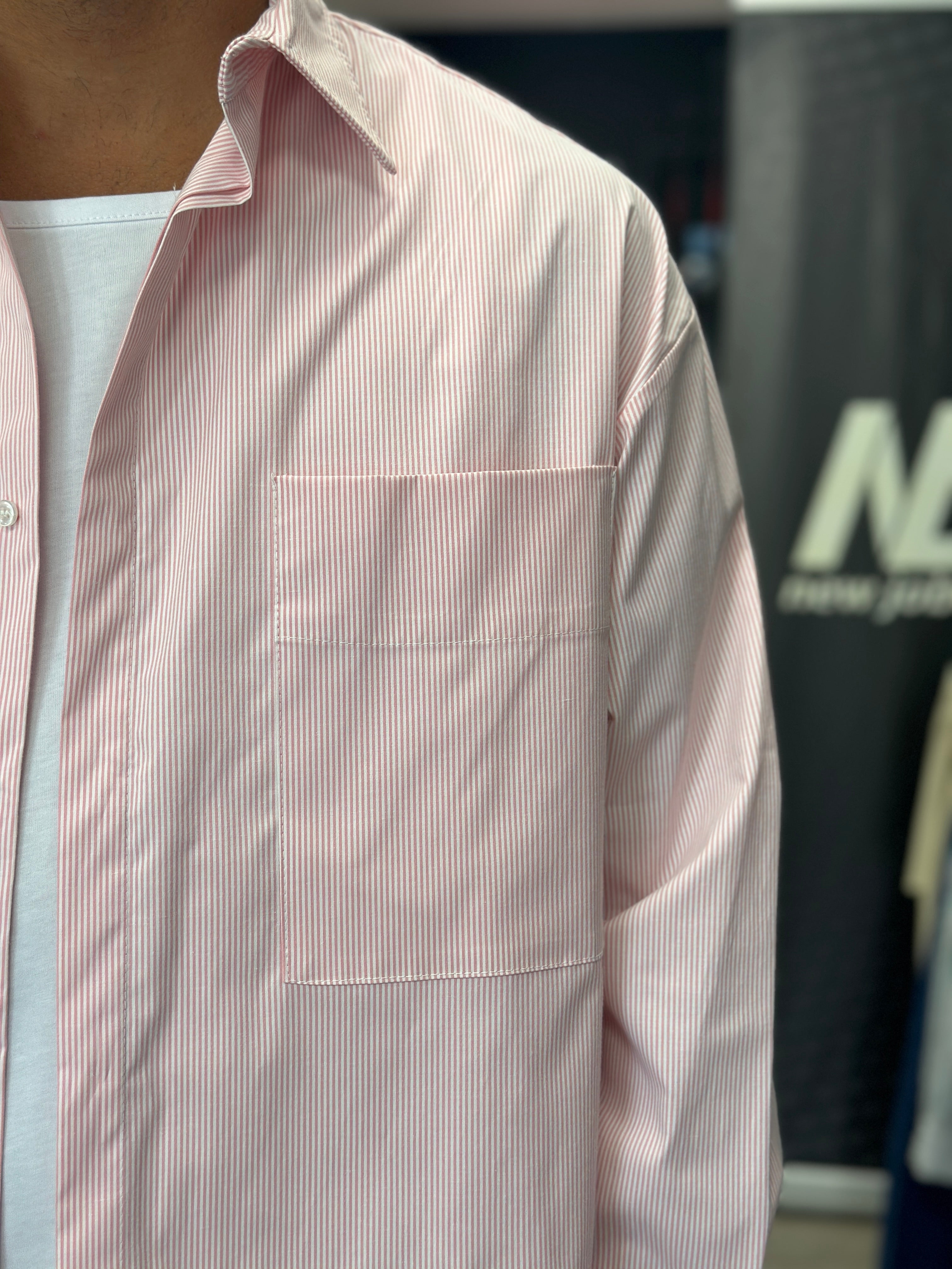 Camicia stondo rigata NJB