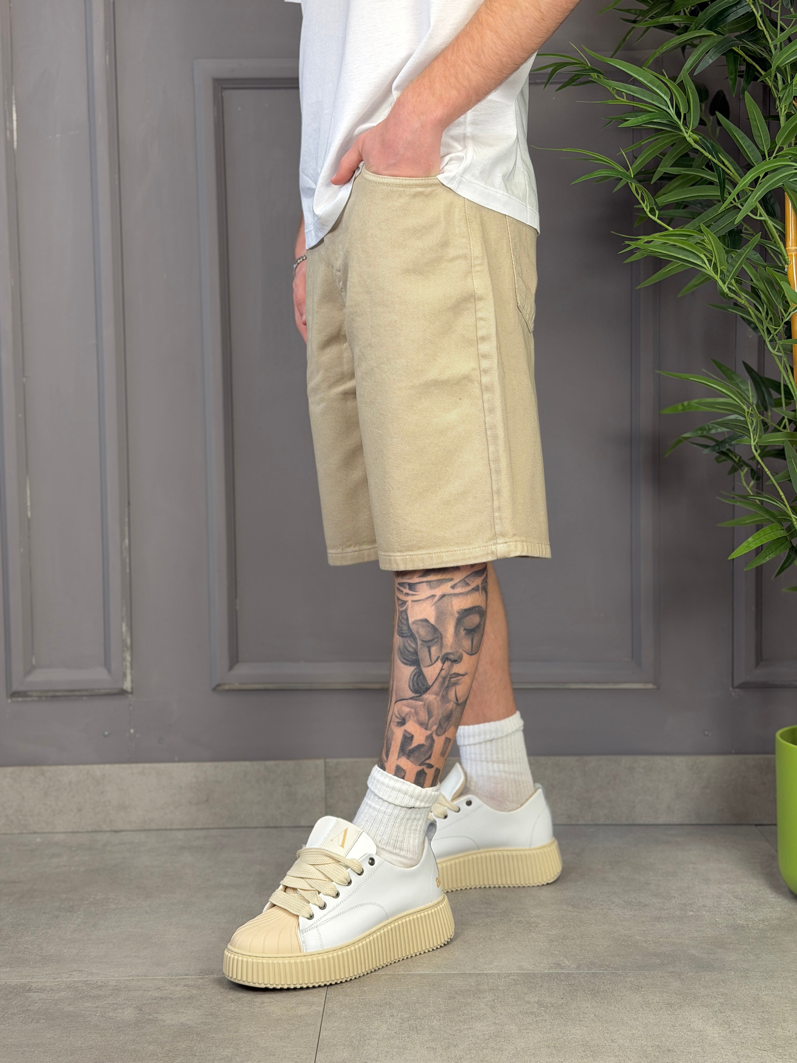 Bermuda denim Balen NJB