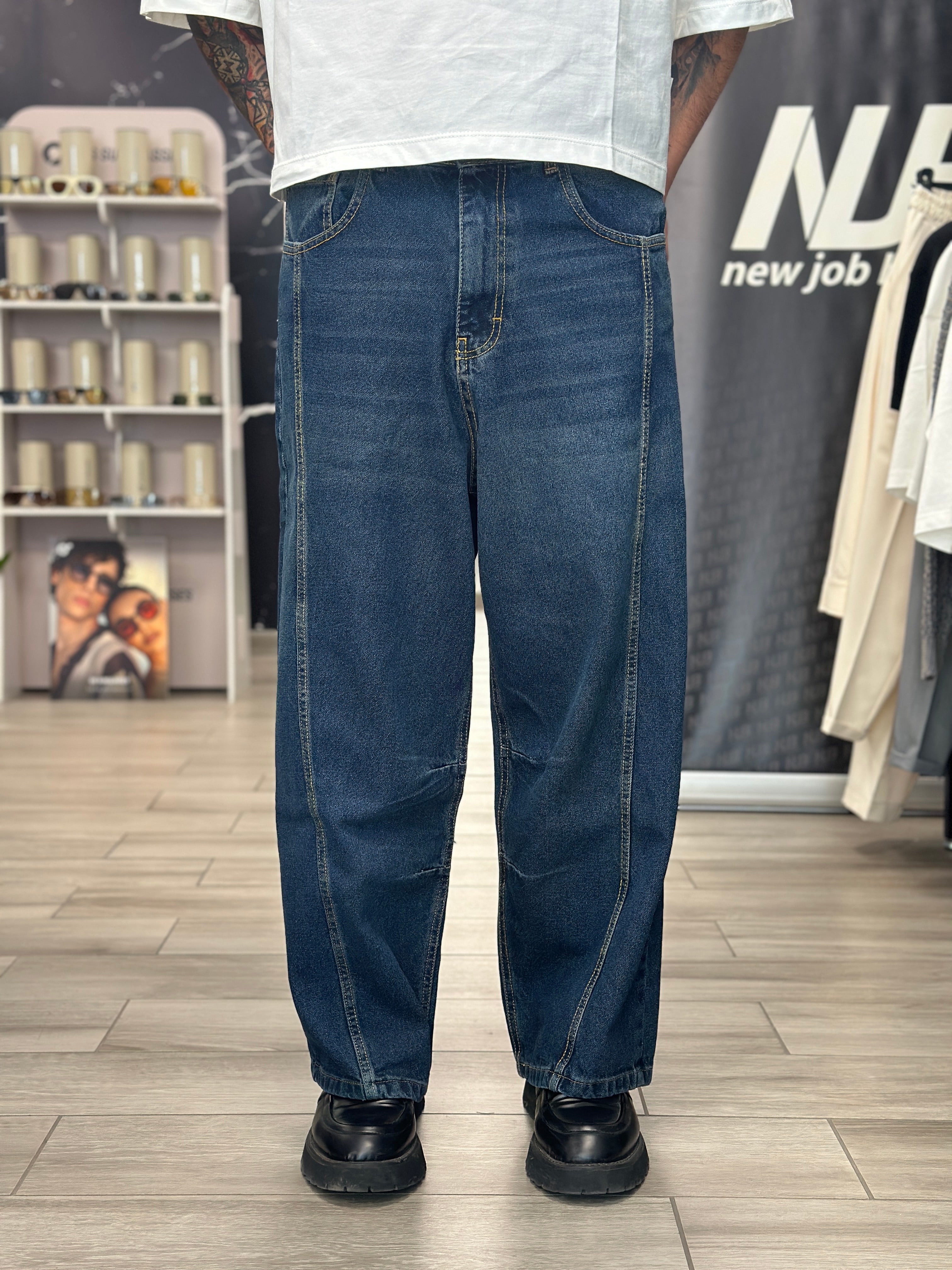 Jeans wide leg NJB