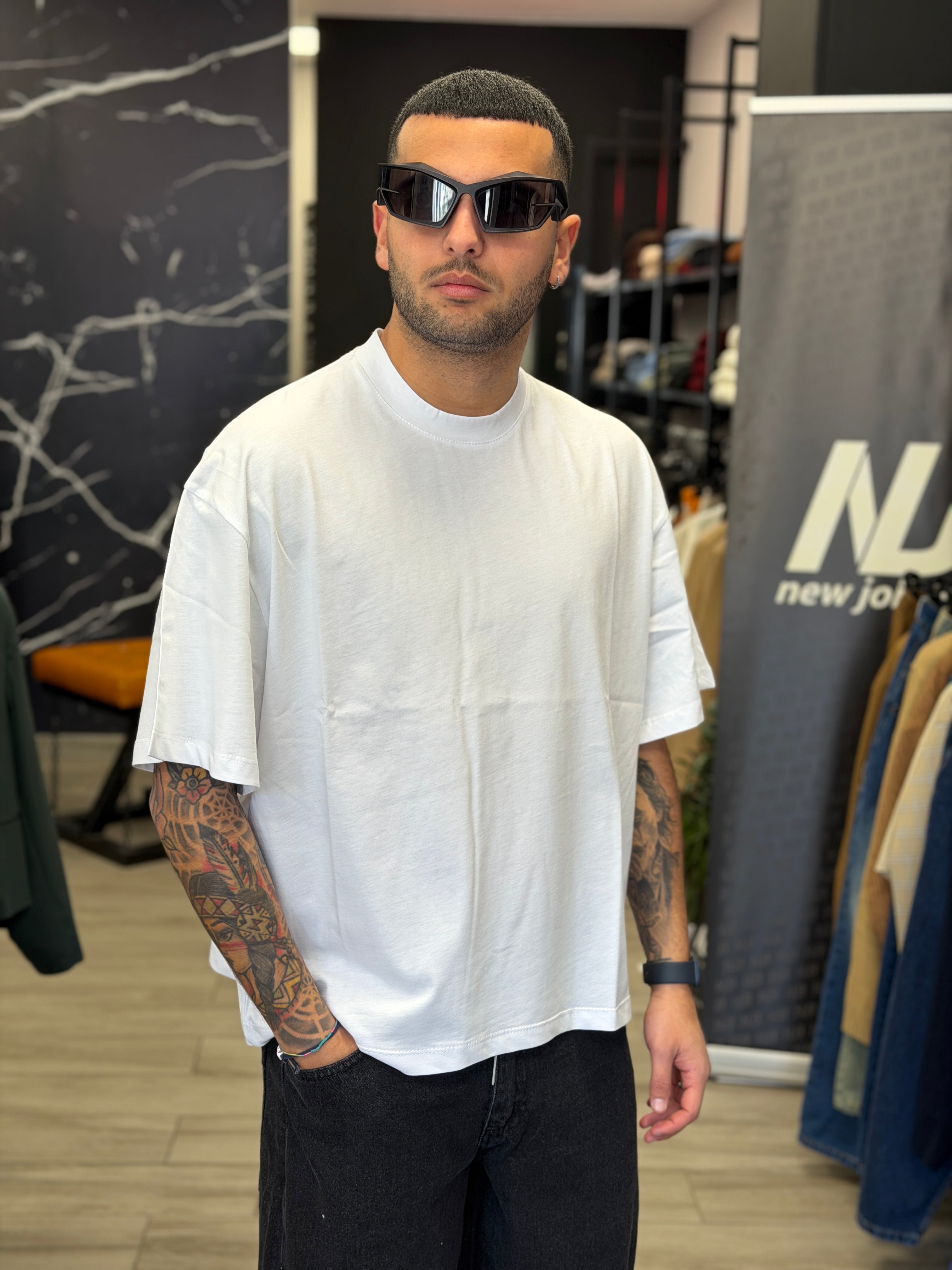 T-shirt quarzo crop NJB