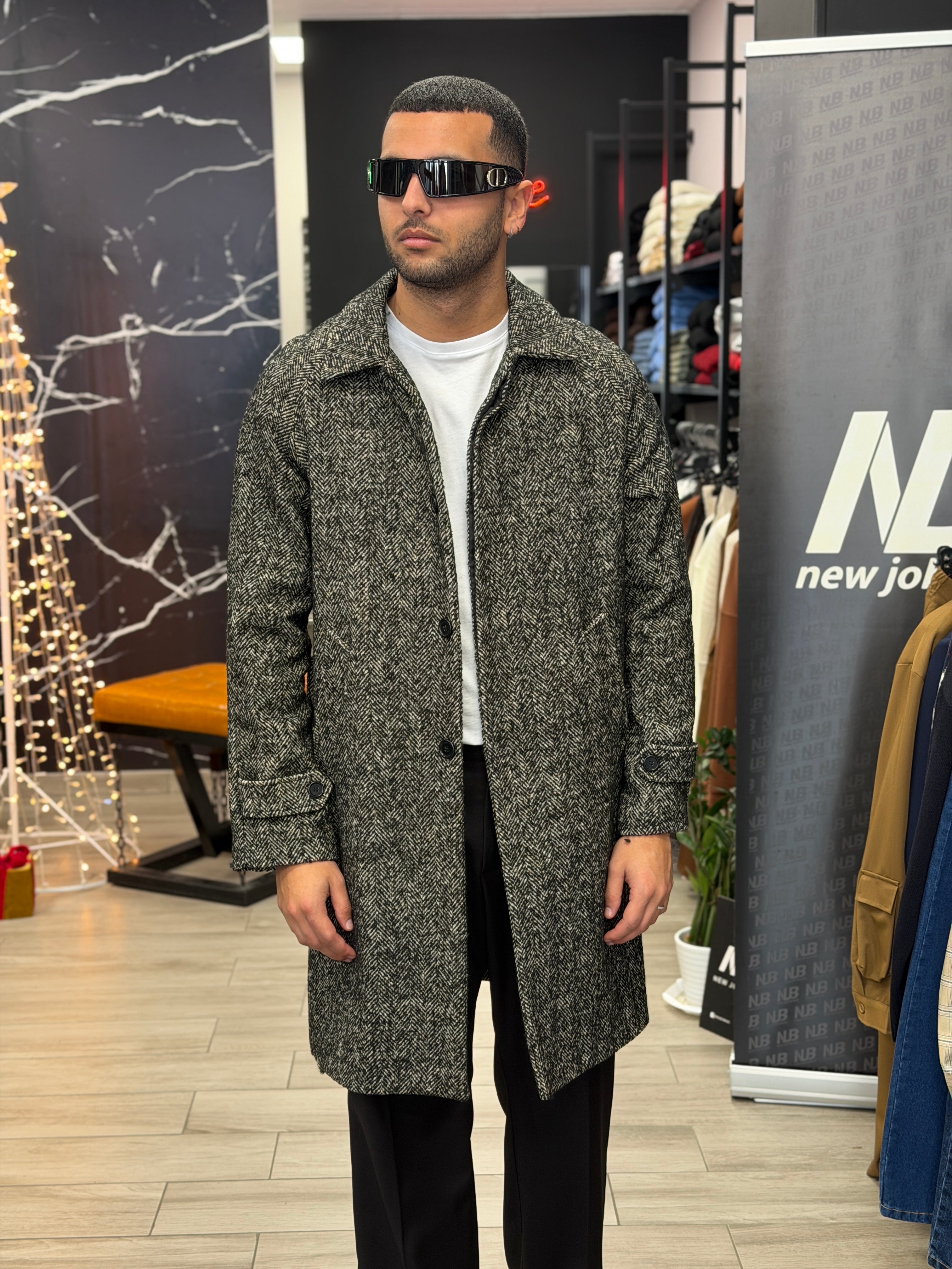 Cappotto spigato NJB