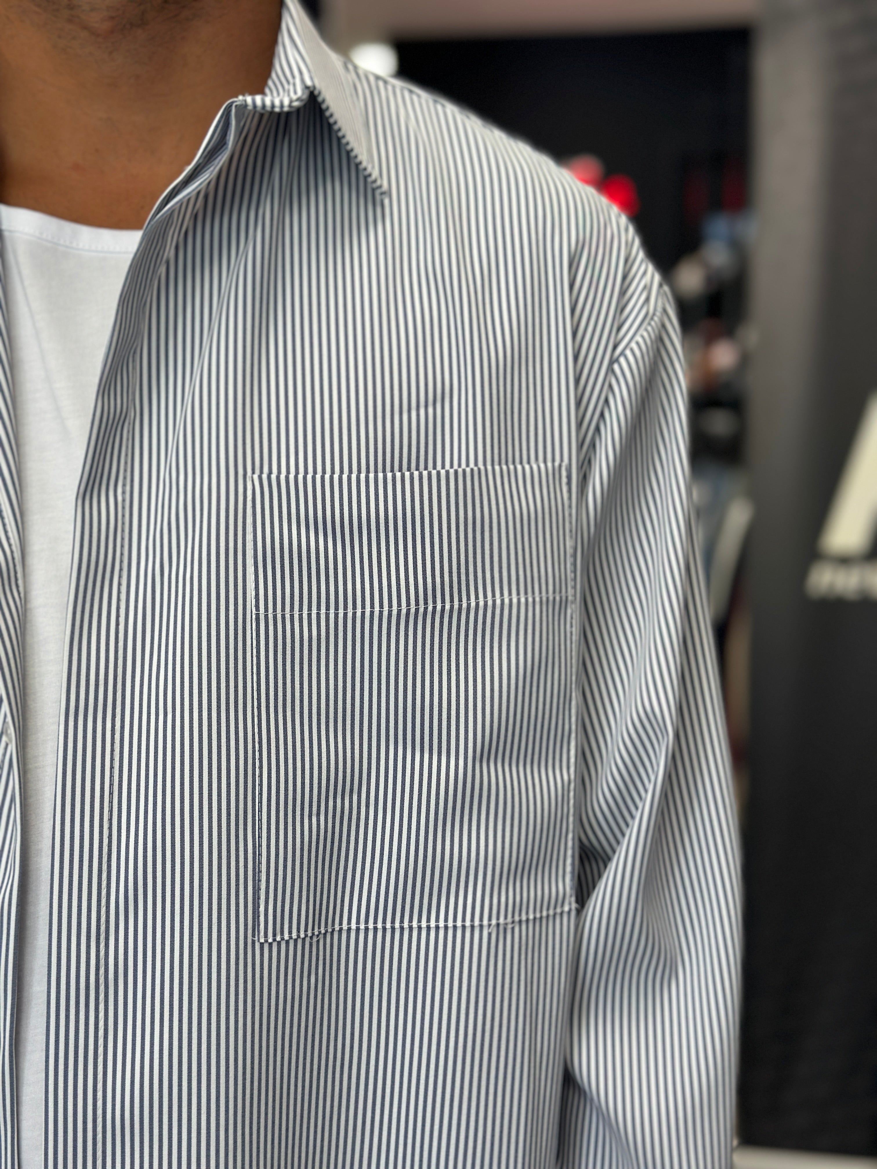 Camicia stondo rigata NJB