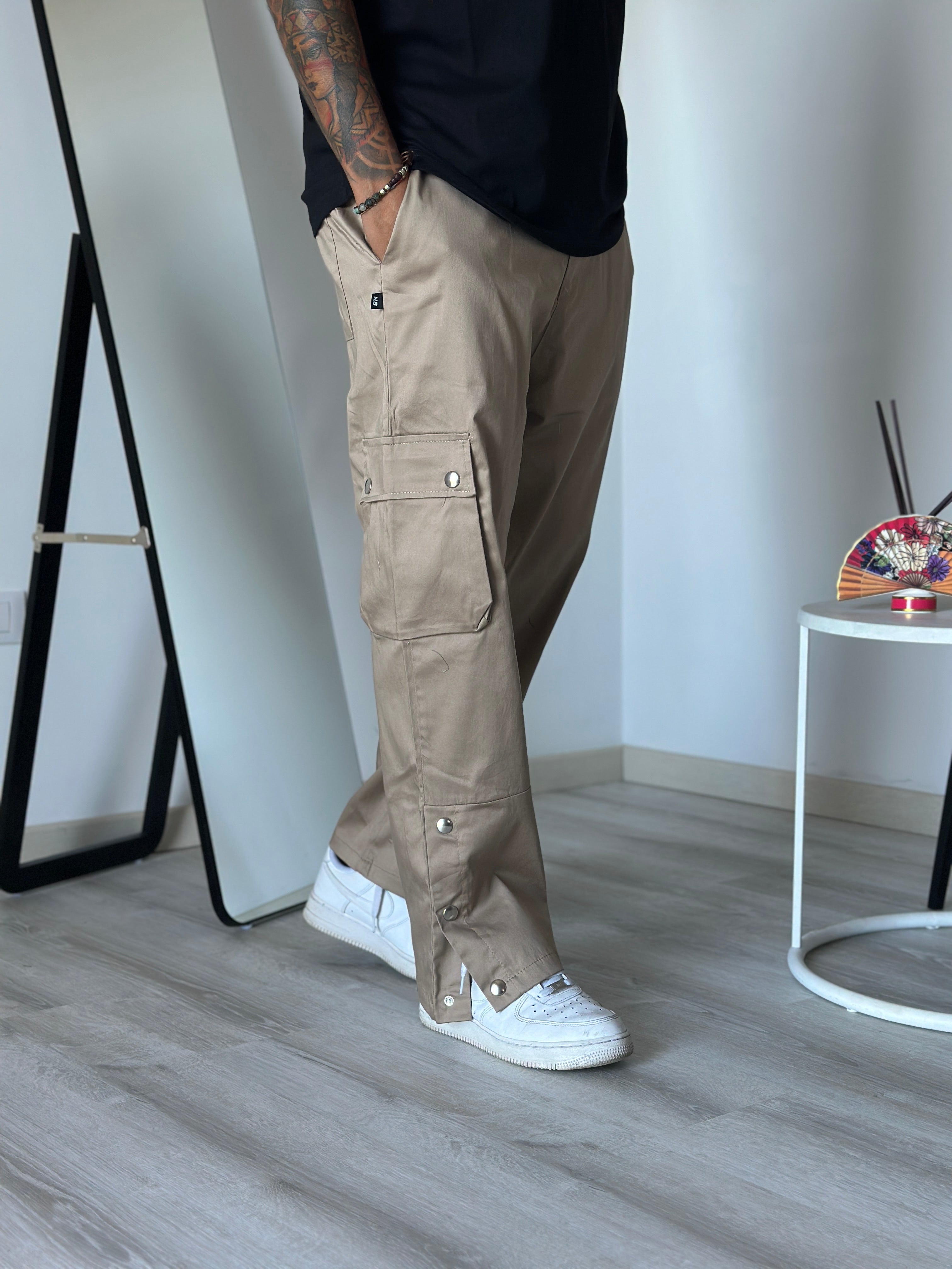 Panta cargo gabardina NJB