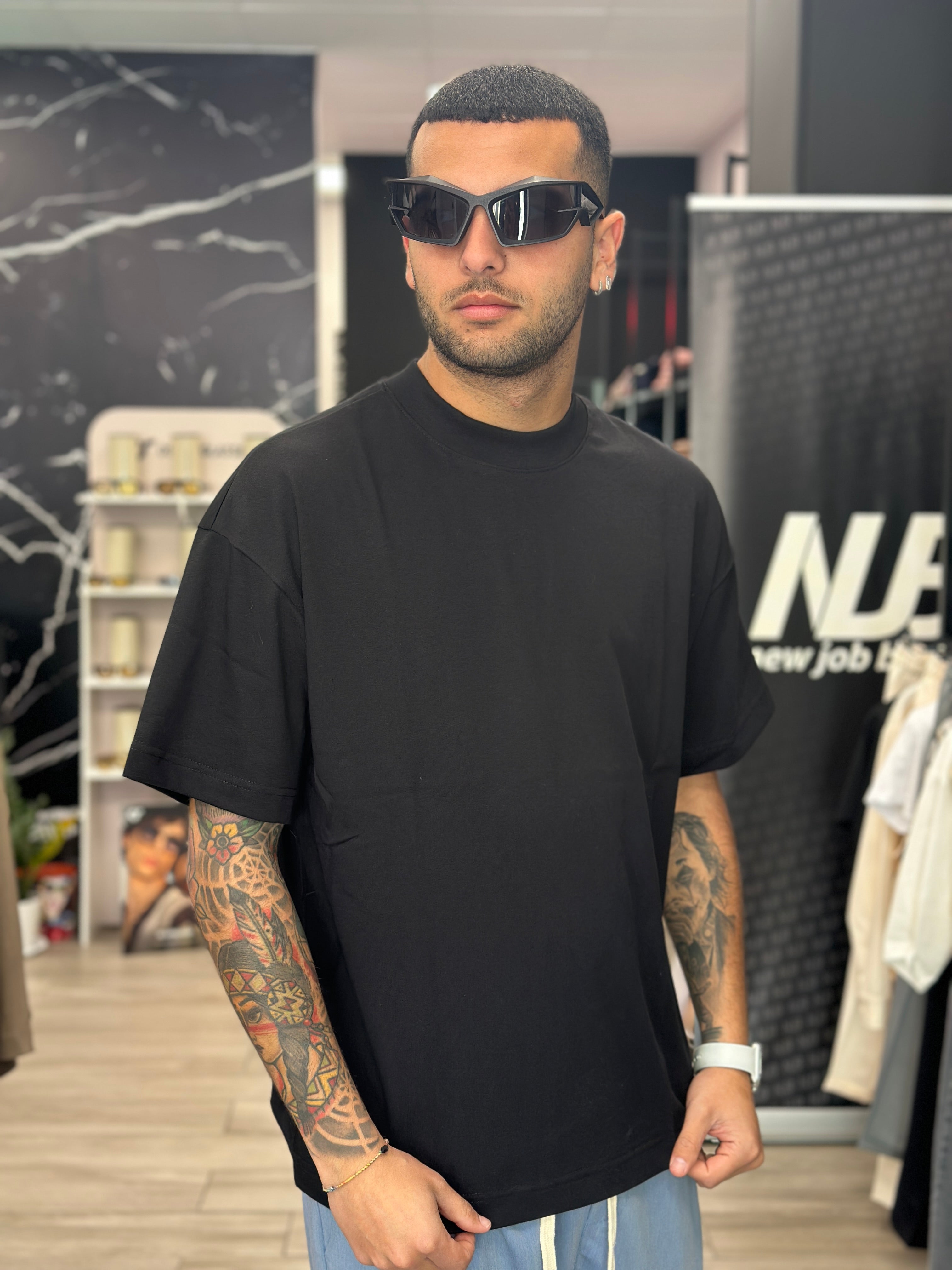 T-shirt mezzo collo NJB