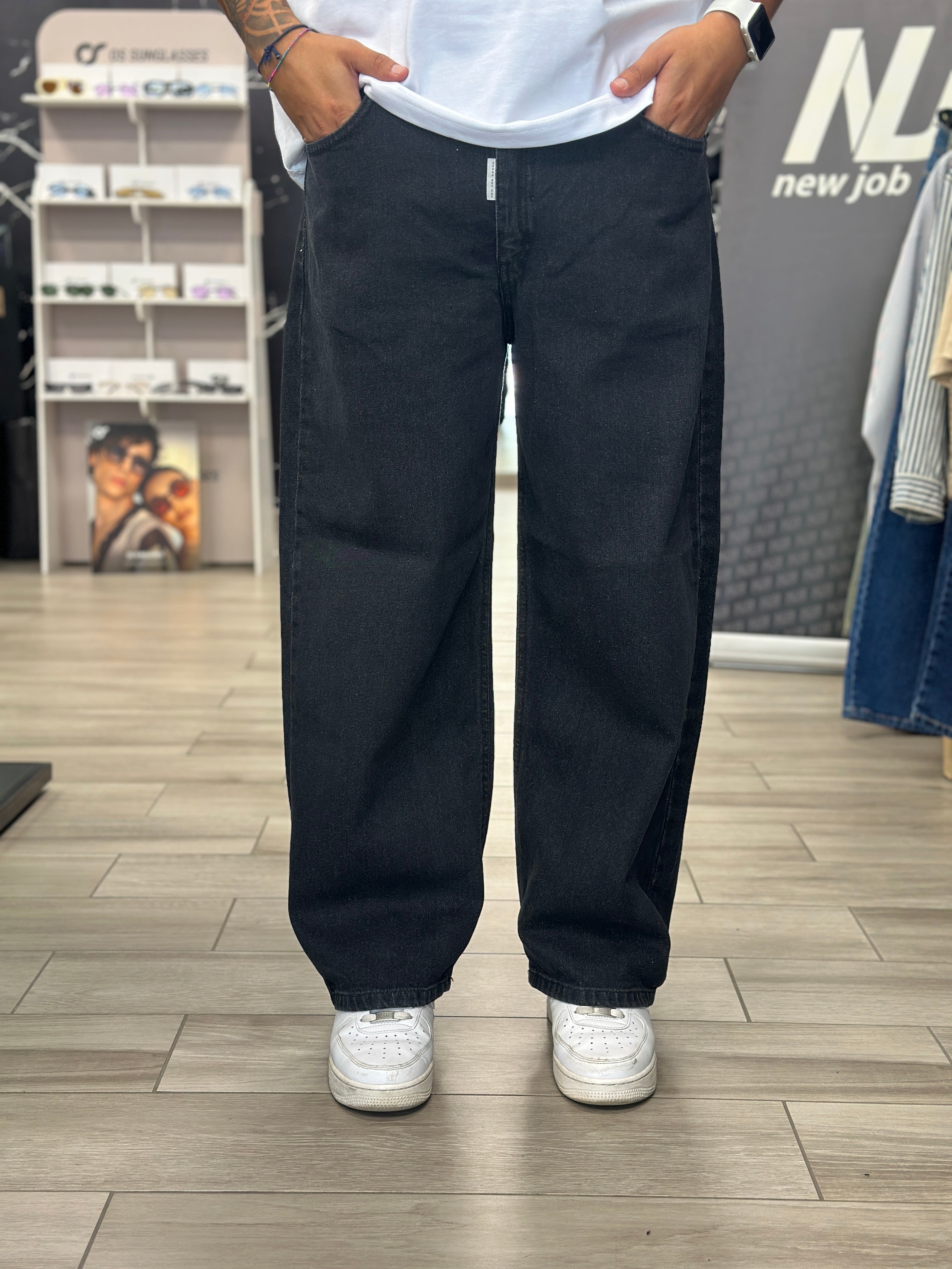 Jeans balen black NJB