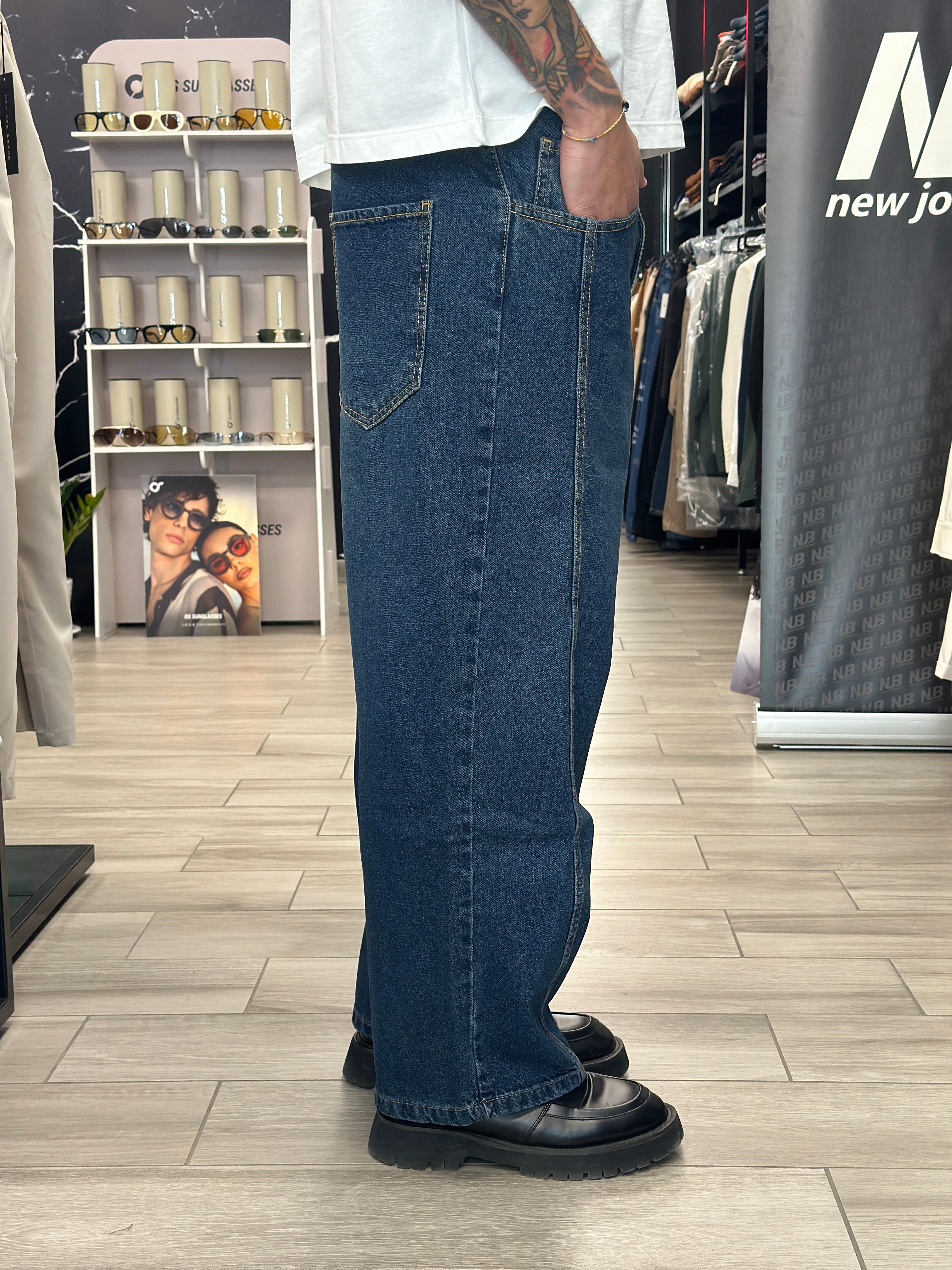 Jeans wide leg NJB