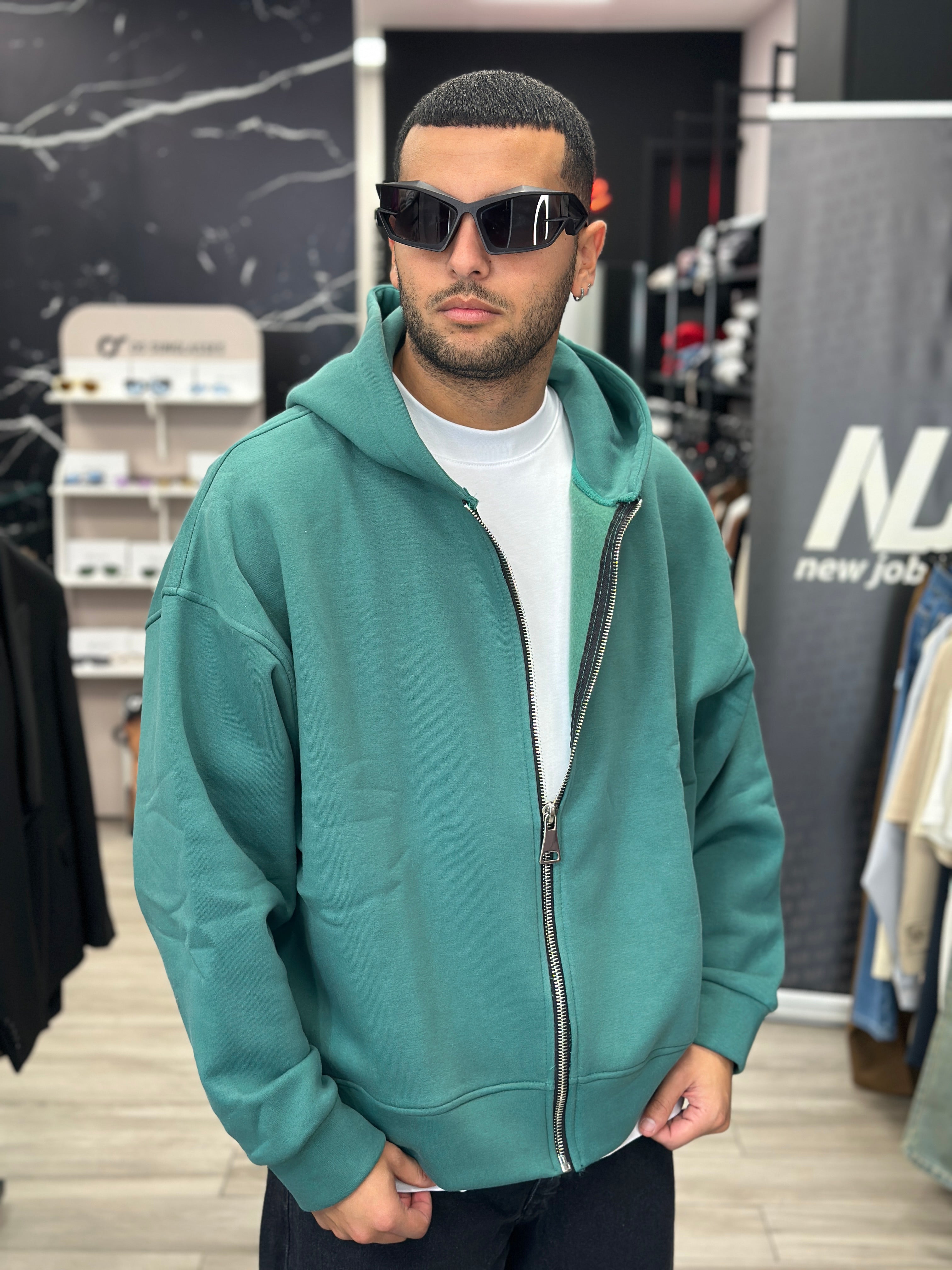 Felpa zip NJB