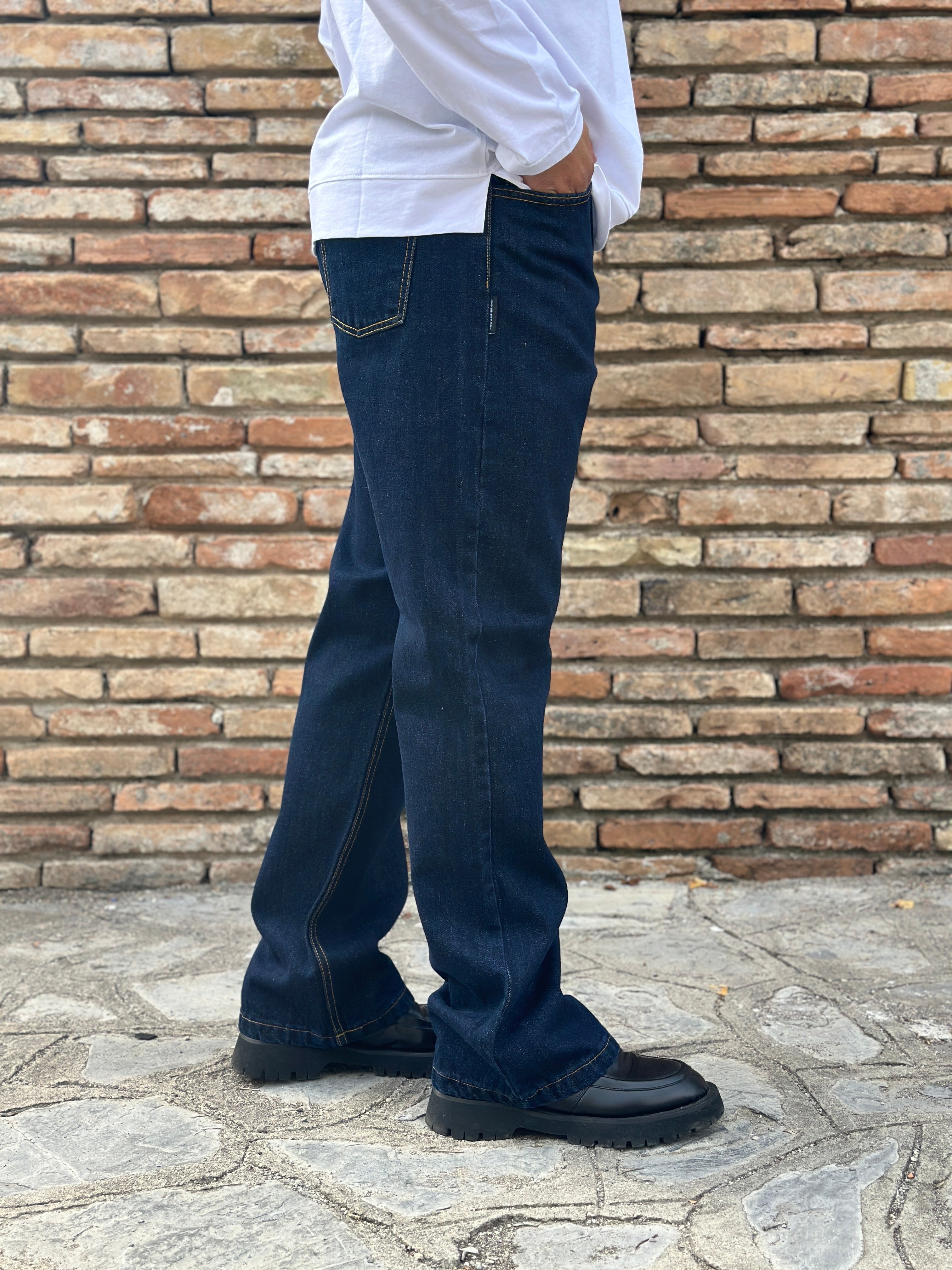 Jeans flare lavaggio zero NJB