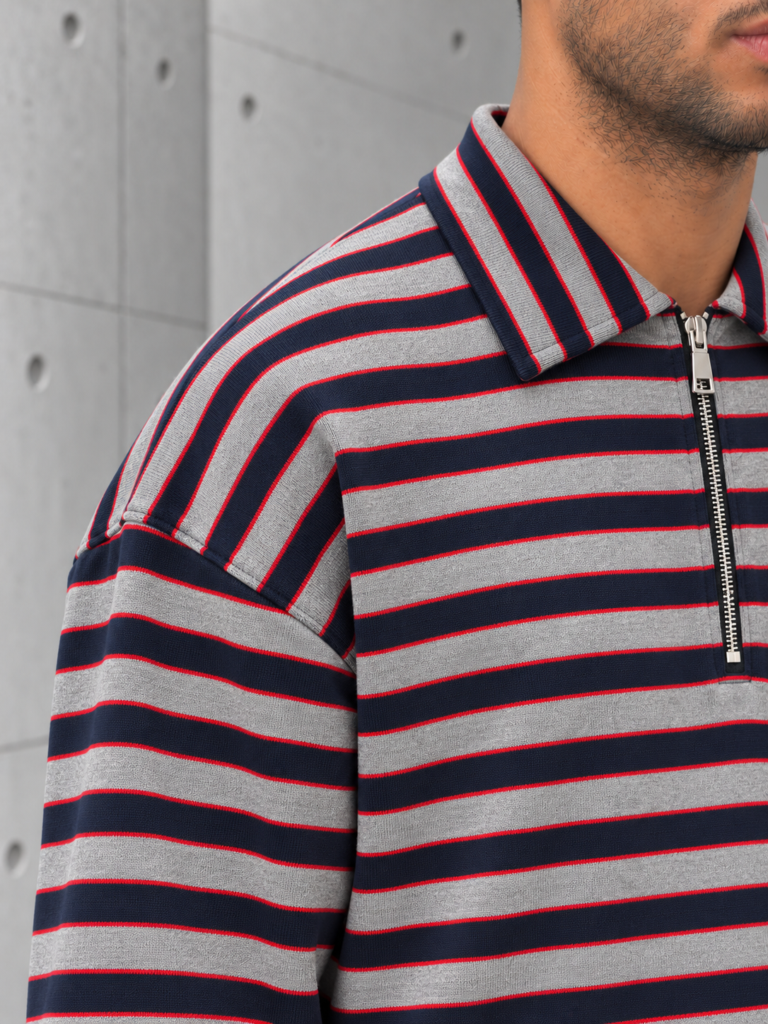 Polo riga zip NJB