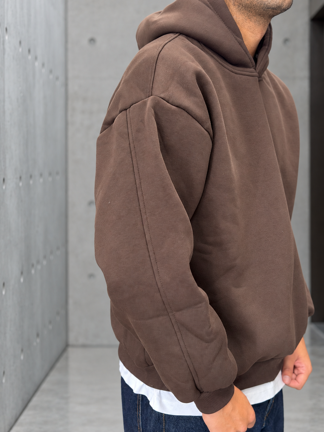 Felpa boxy regular NJB