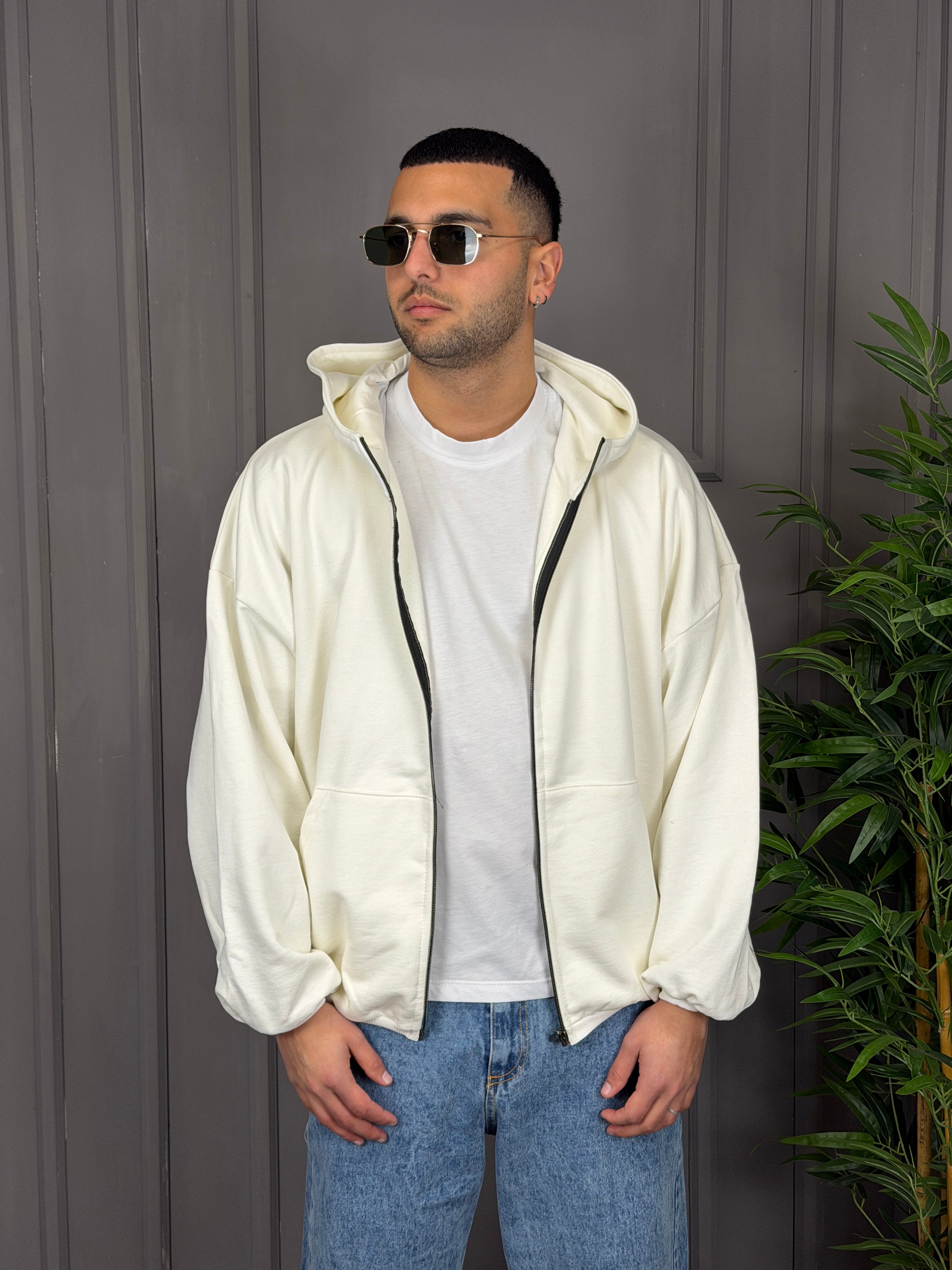 Felpa zip Berlino NJB