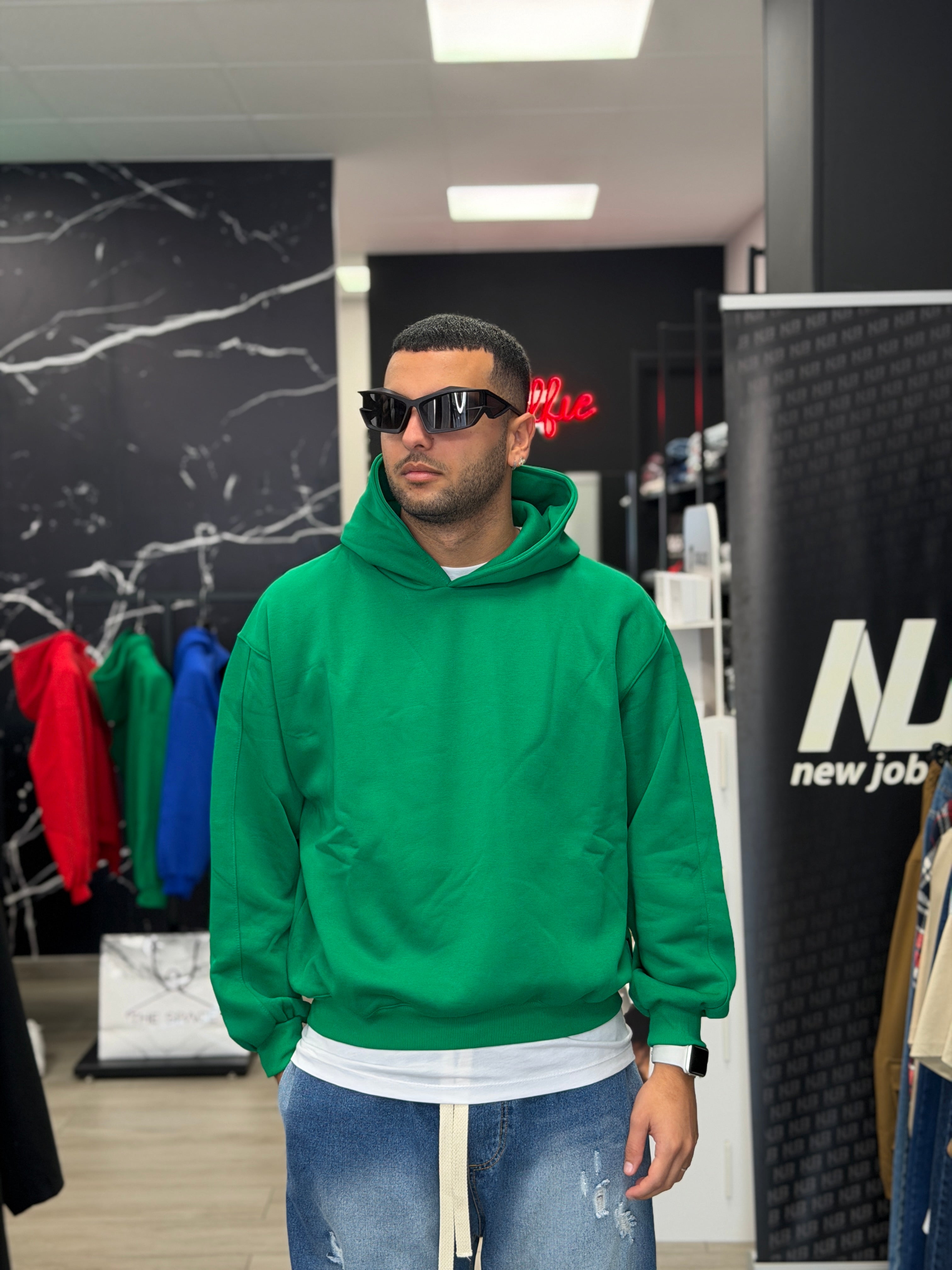 Felpa basic crop NJB