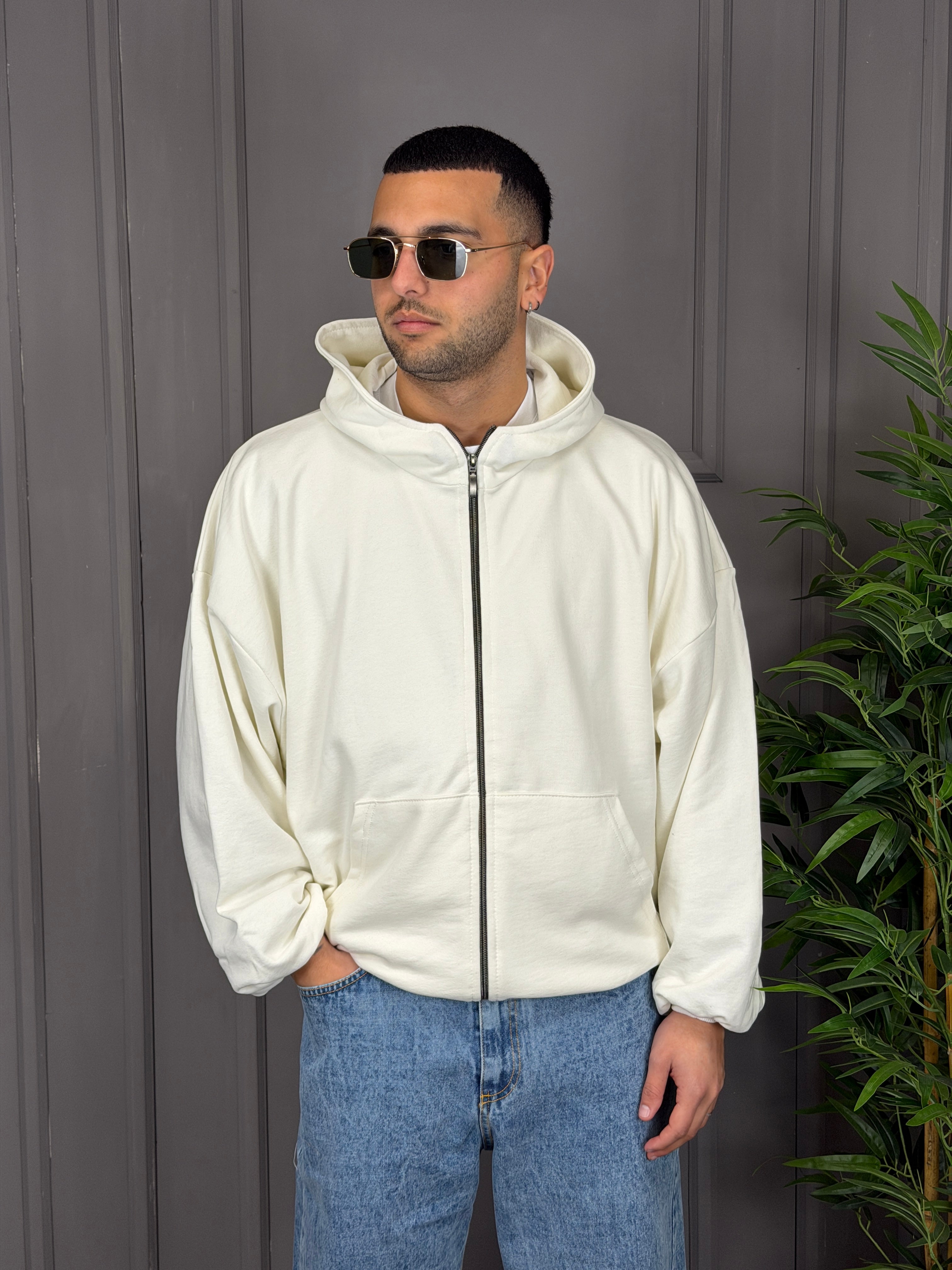 Felpa zip Berlino NJB