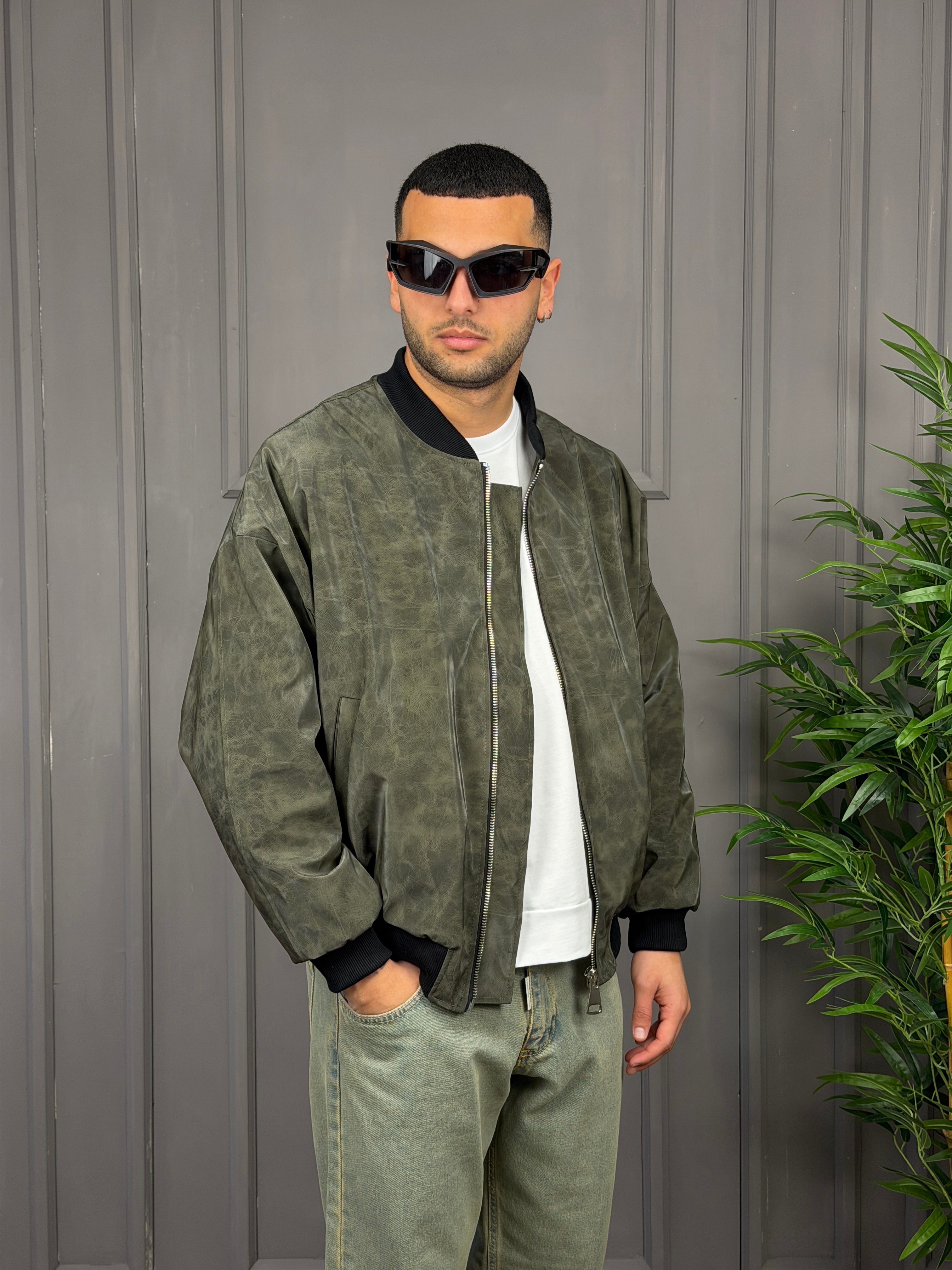 Bomber marmorizzato NJB