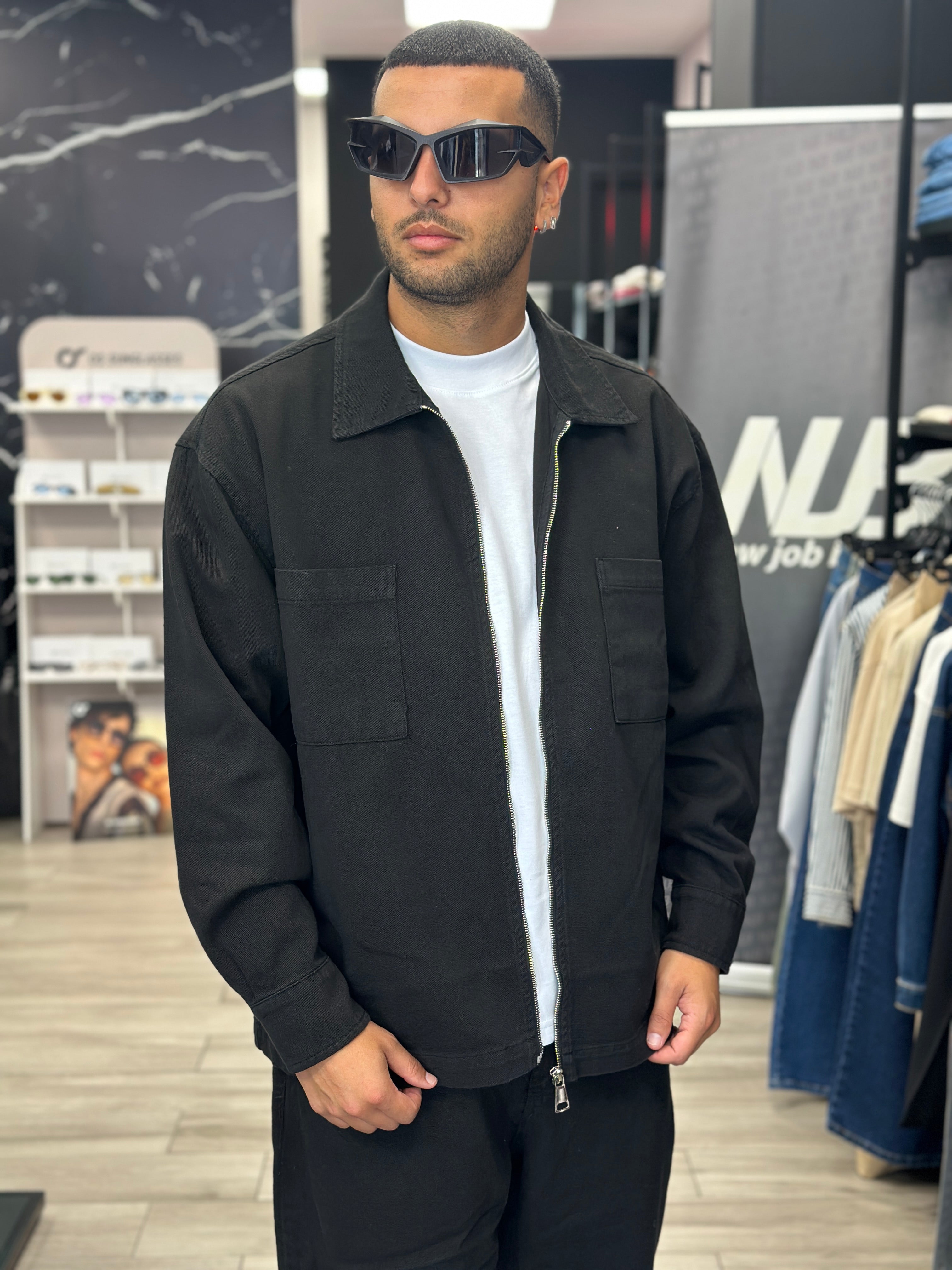 Camicia over zip NJB