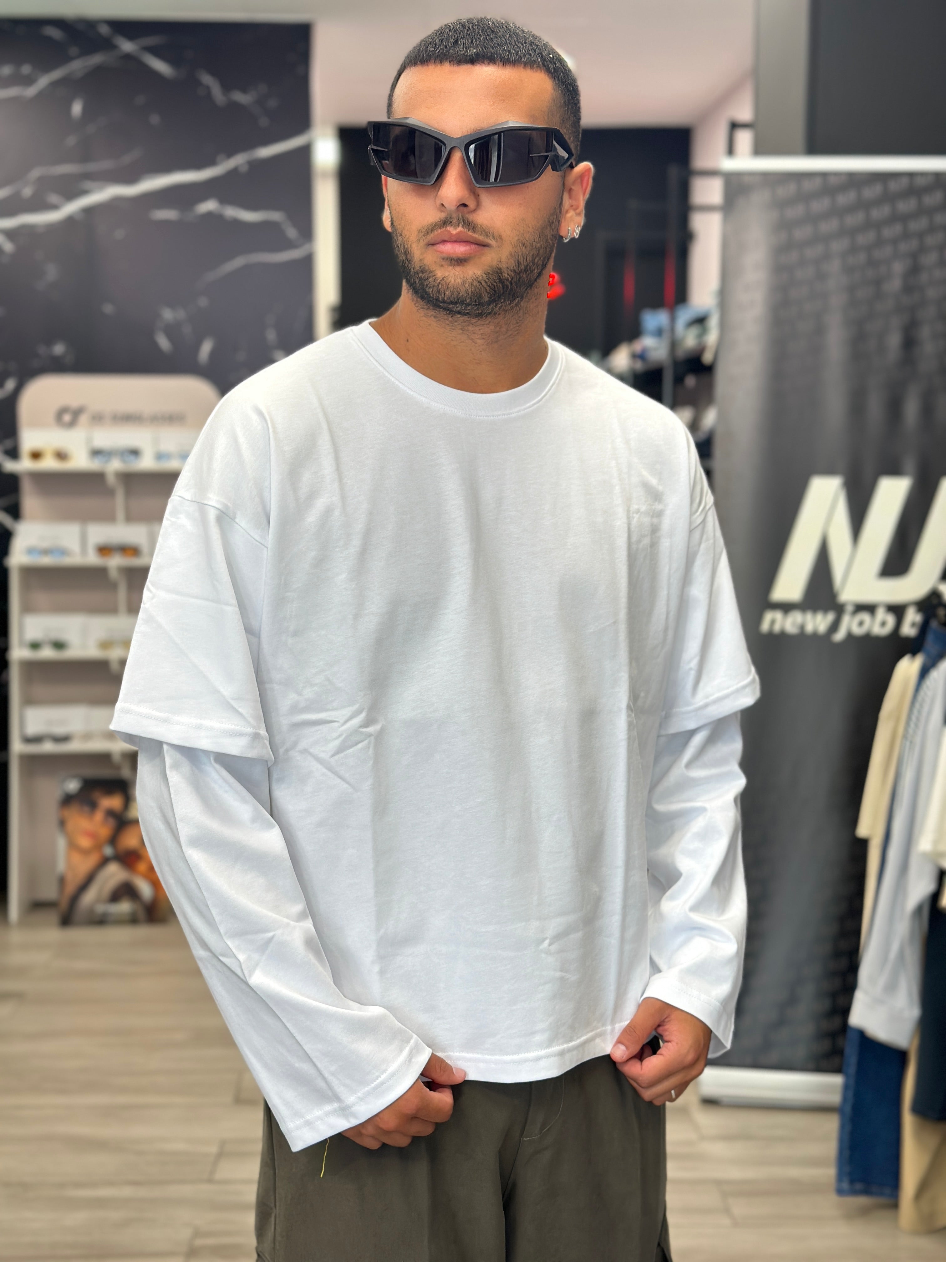 Longsleeve crop NJB