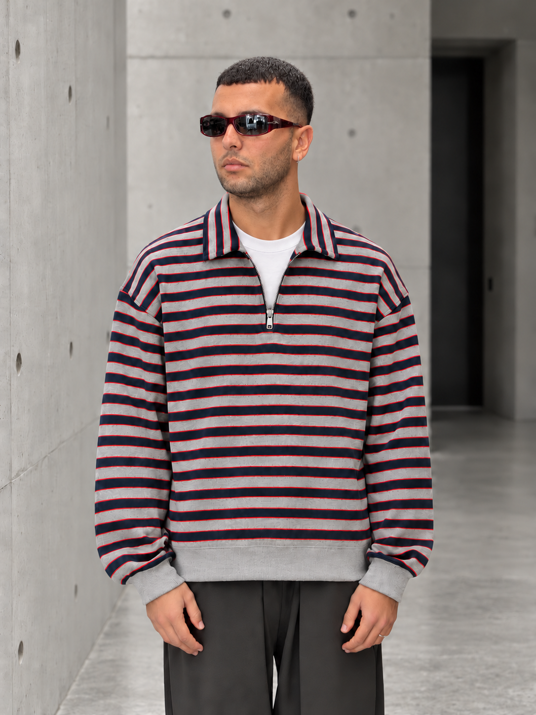 Polo riga zip NJB