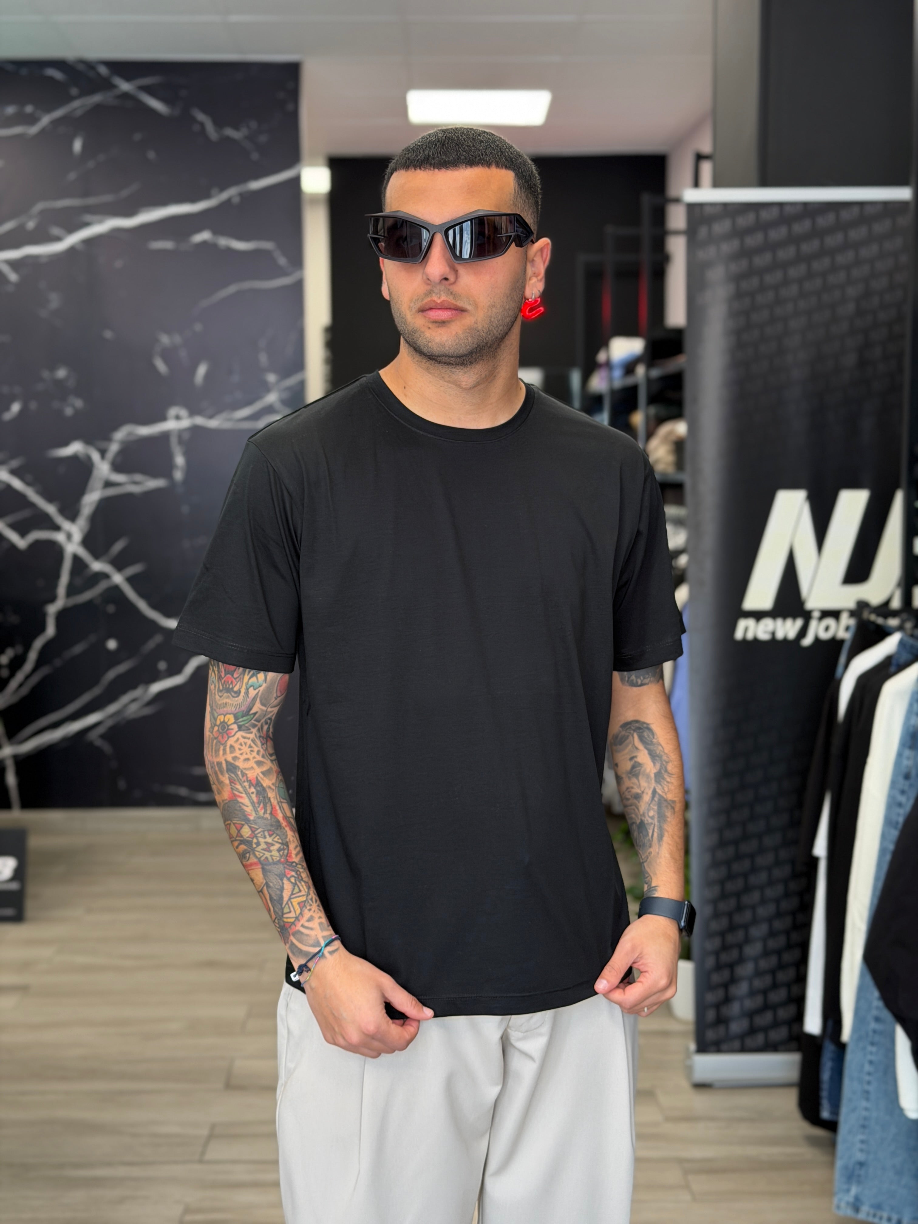 T-shirt mercerizzata NJB