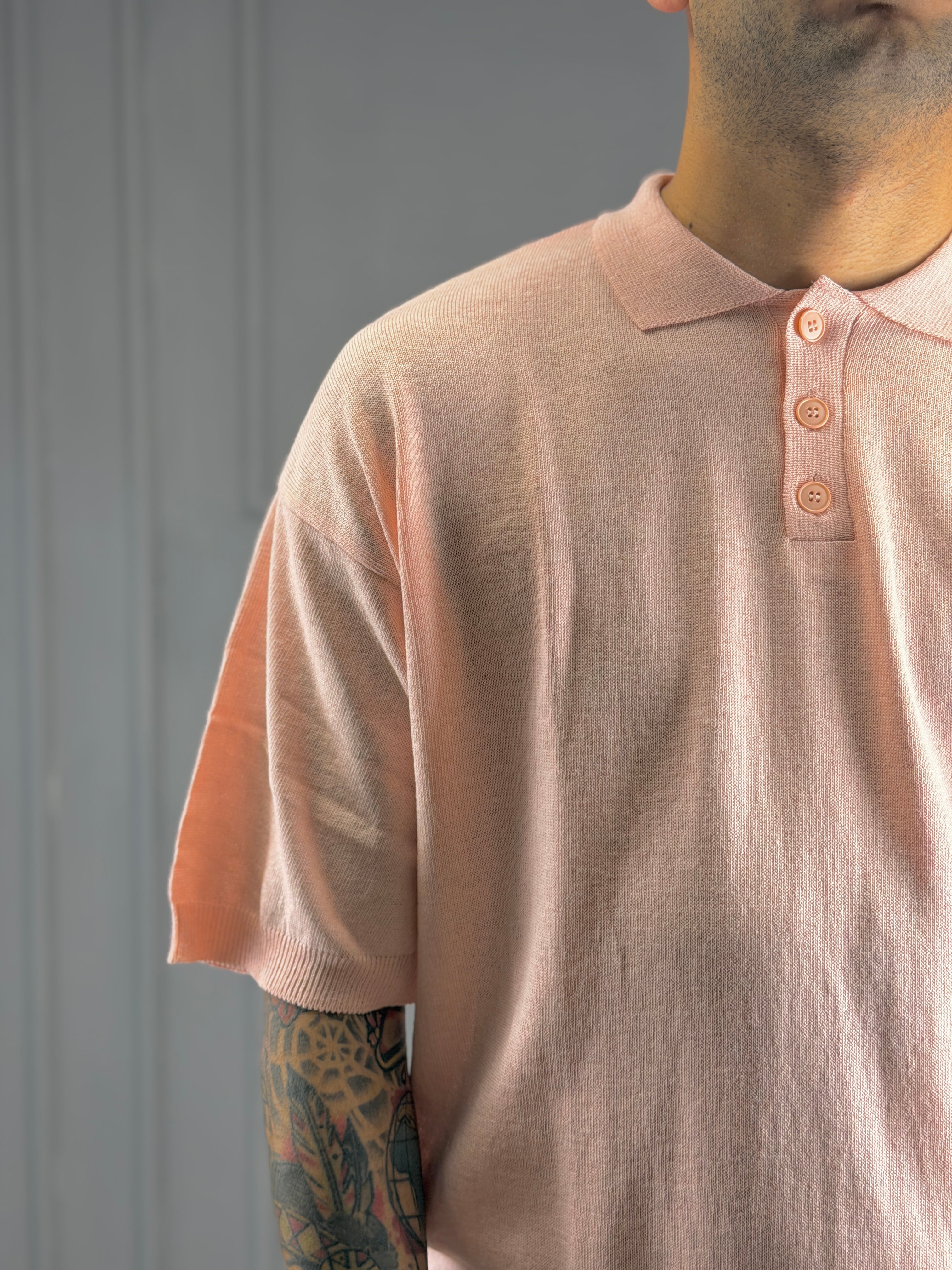 Polo rasata bottoni NJB