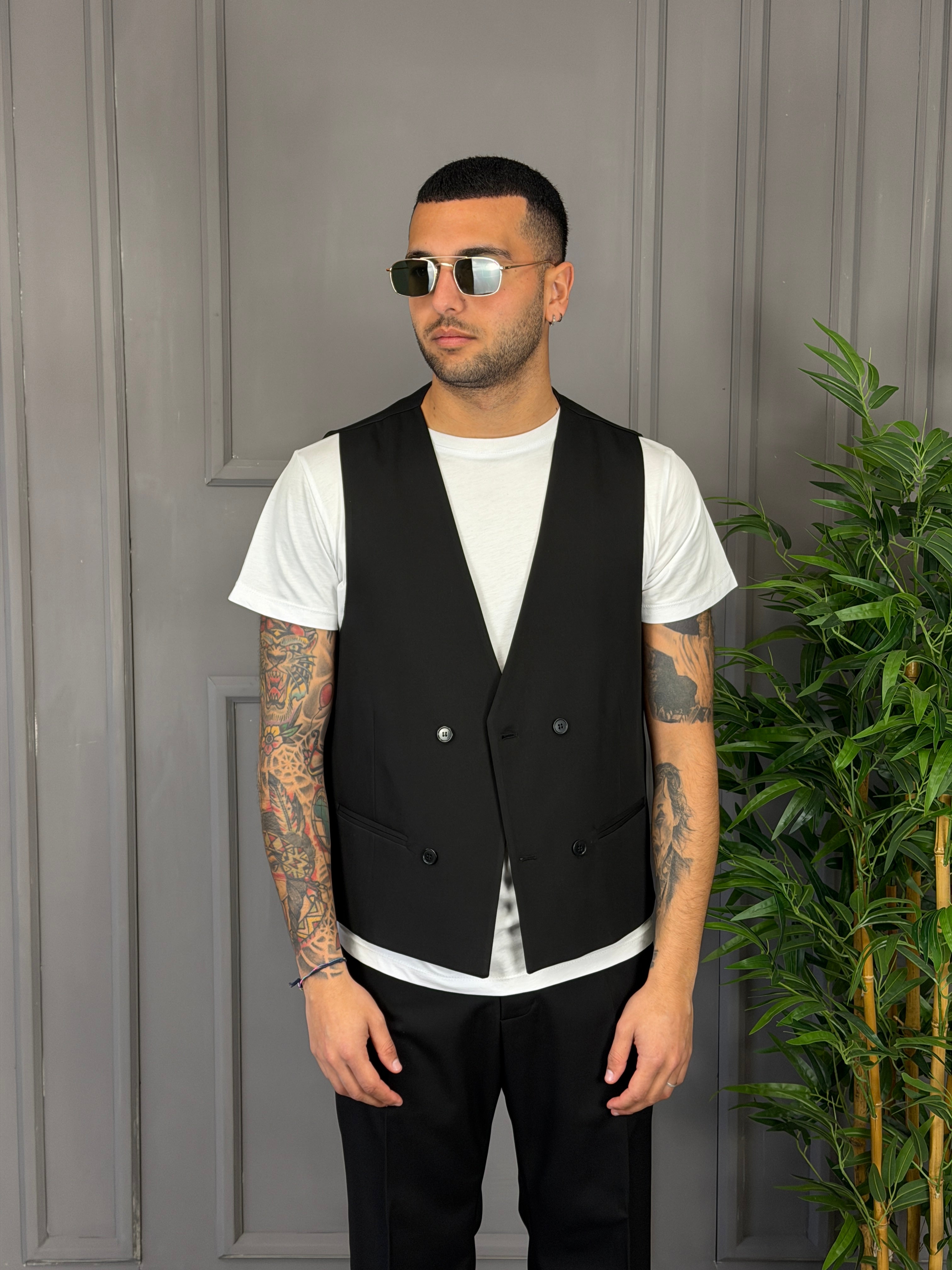 Gilet doppiopetto