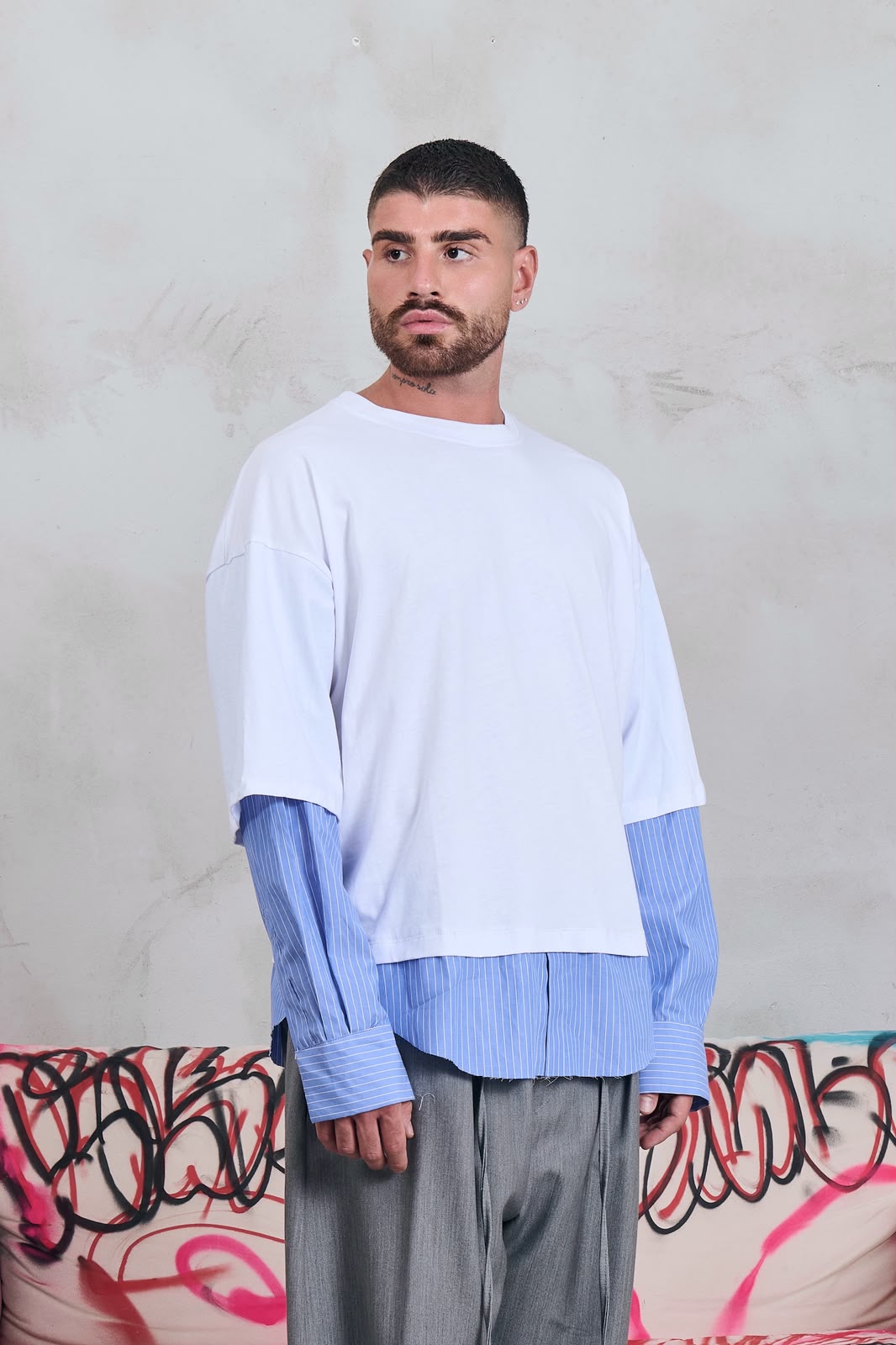 Longsleeve camicia NJB