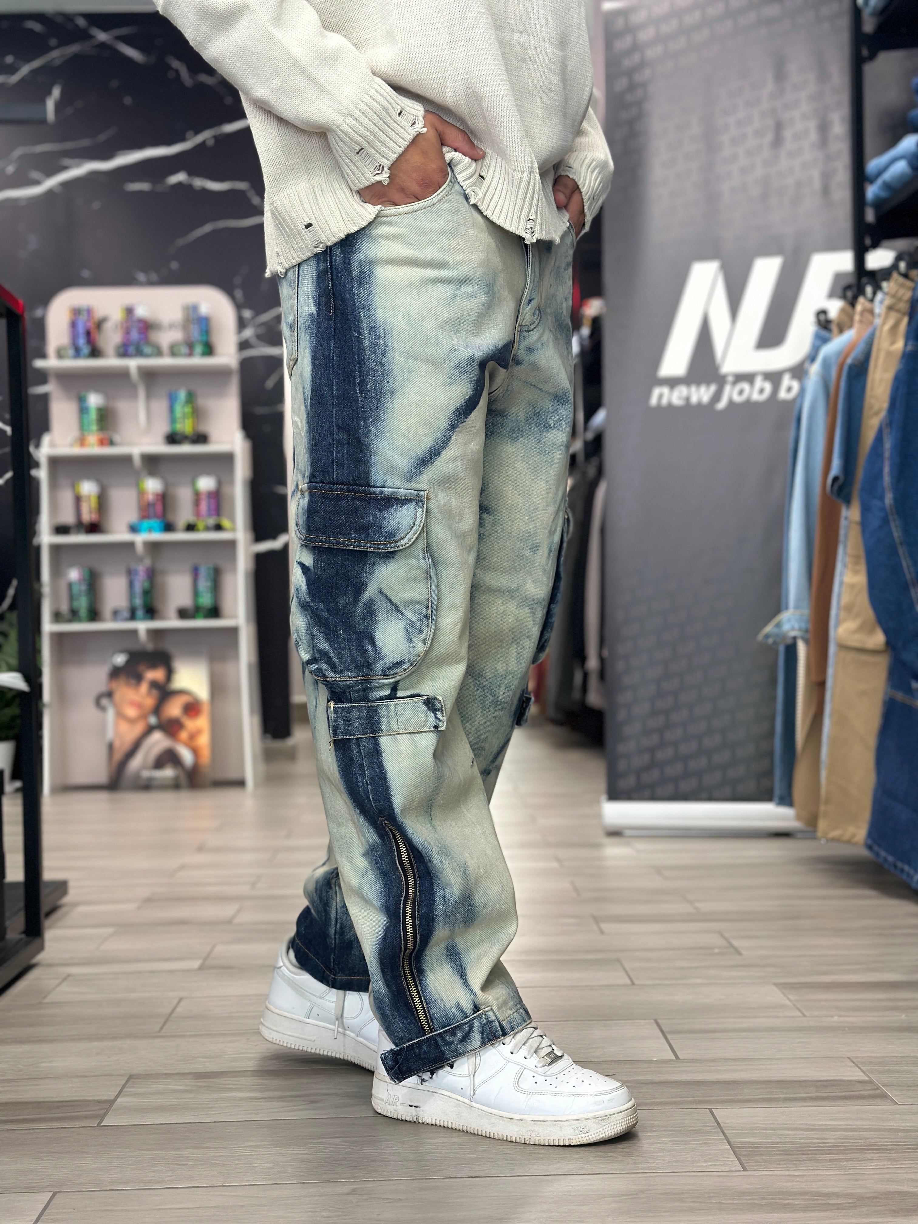 Jeans cargozip edizione limitata