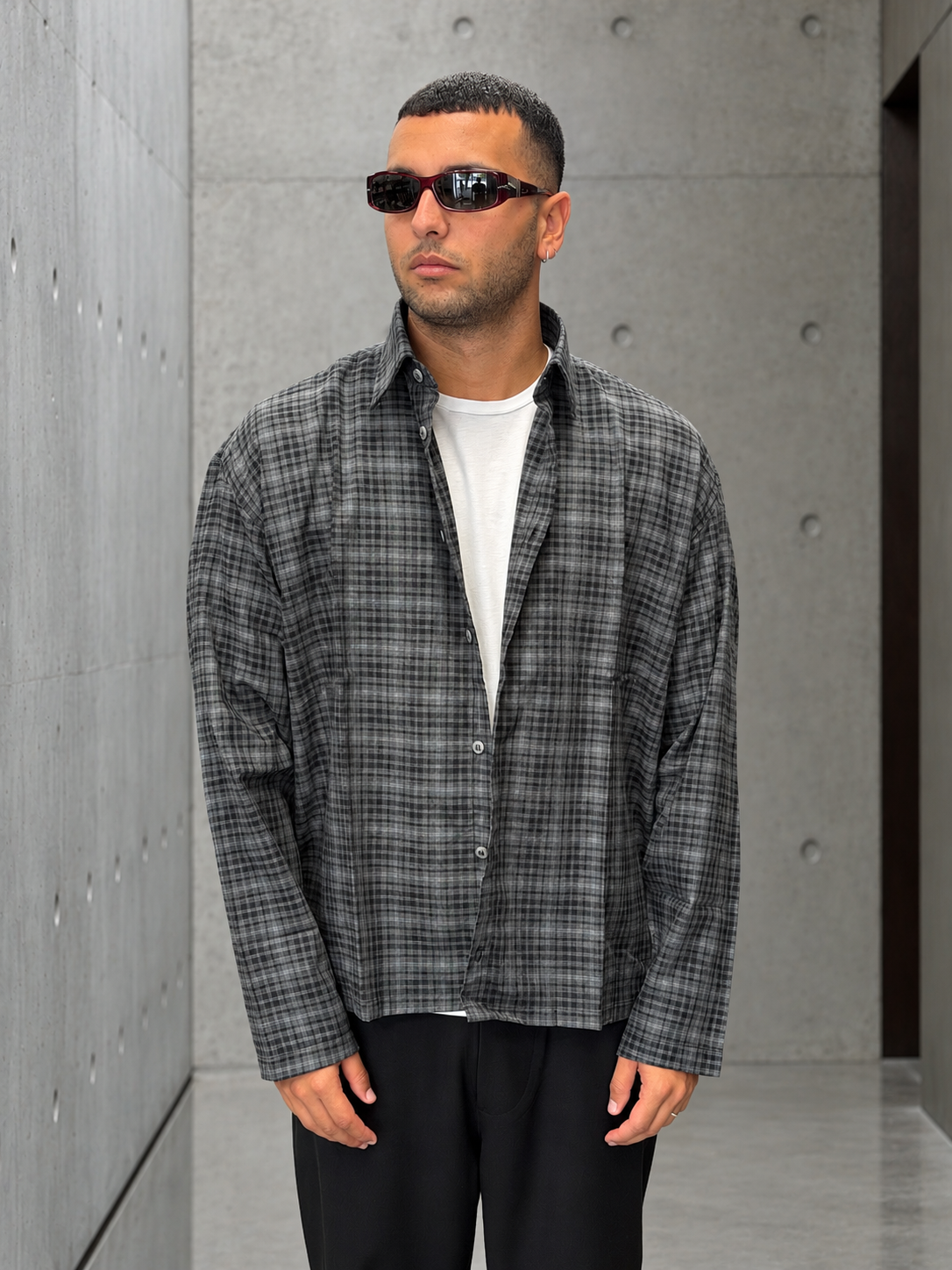Camicia flanella quadri NJB