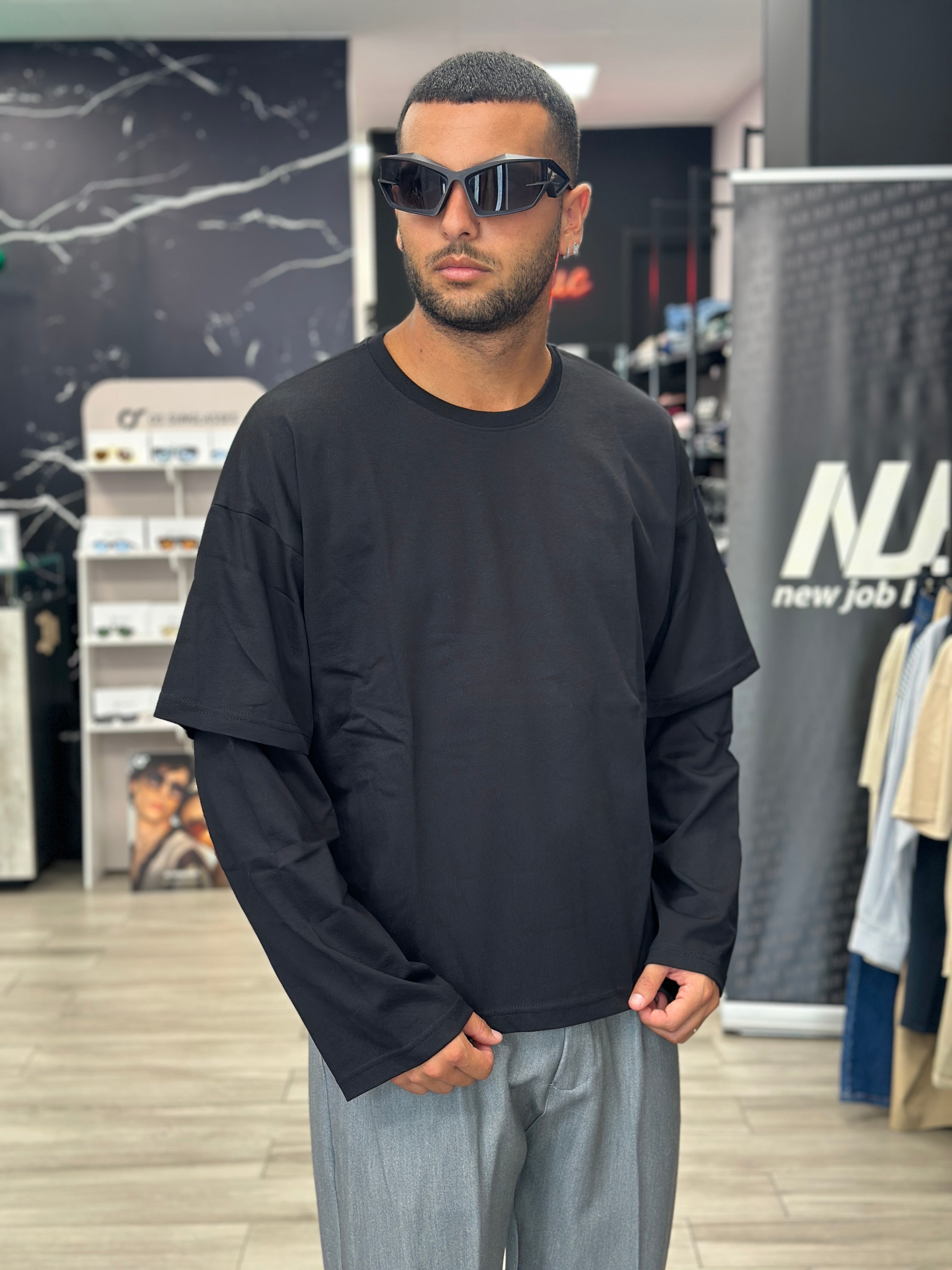 Longsleeve crop NJB