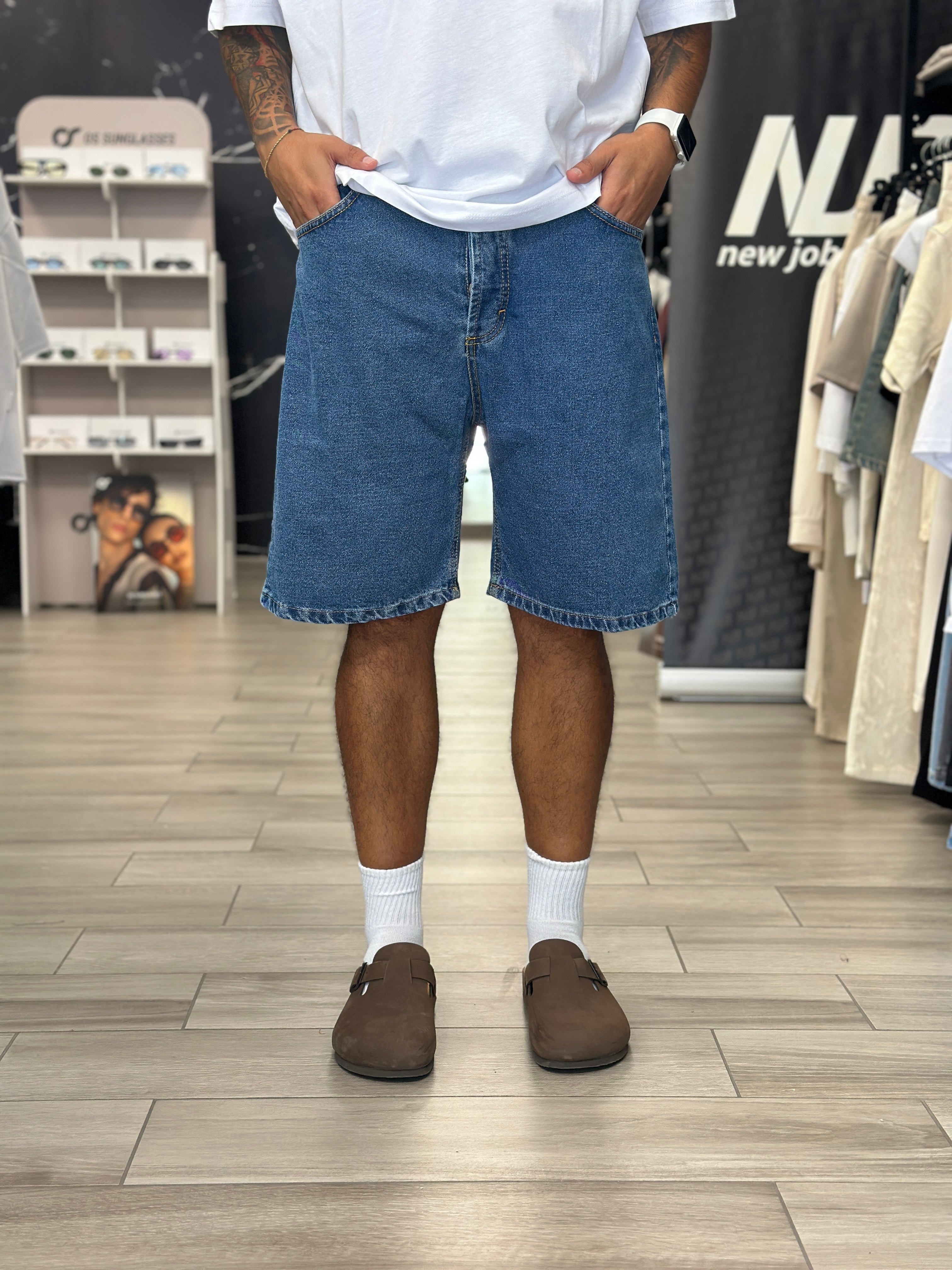 Bermuda denim medio NJB